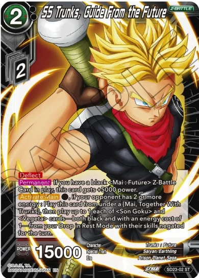 SS TRUNKS, GUIDE FROM THE FUTURE