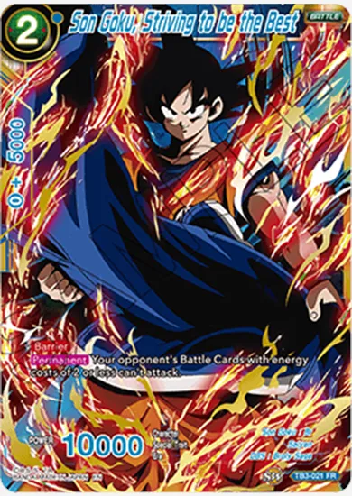 SON GOKU, STRIVING TO BE THE BEST