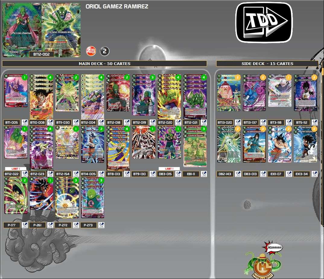 Decklist image · Oriol Gamez Ramirez