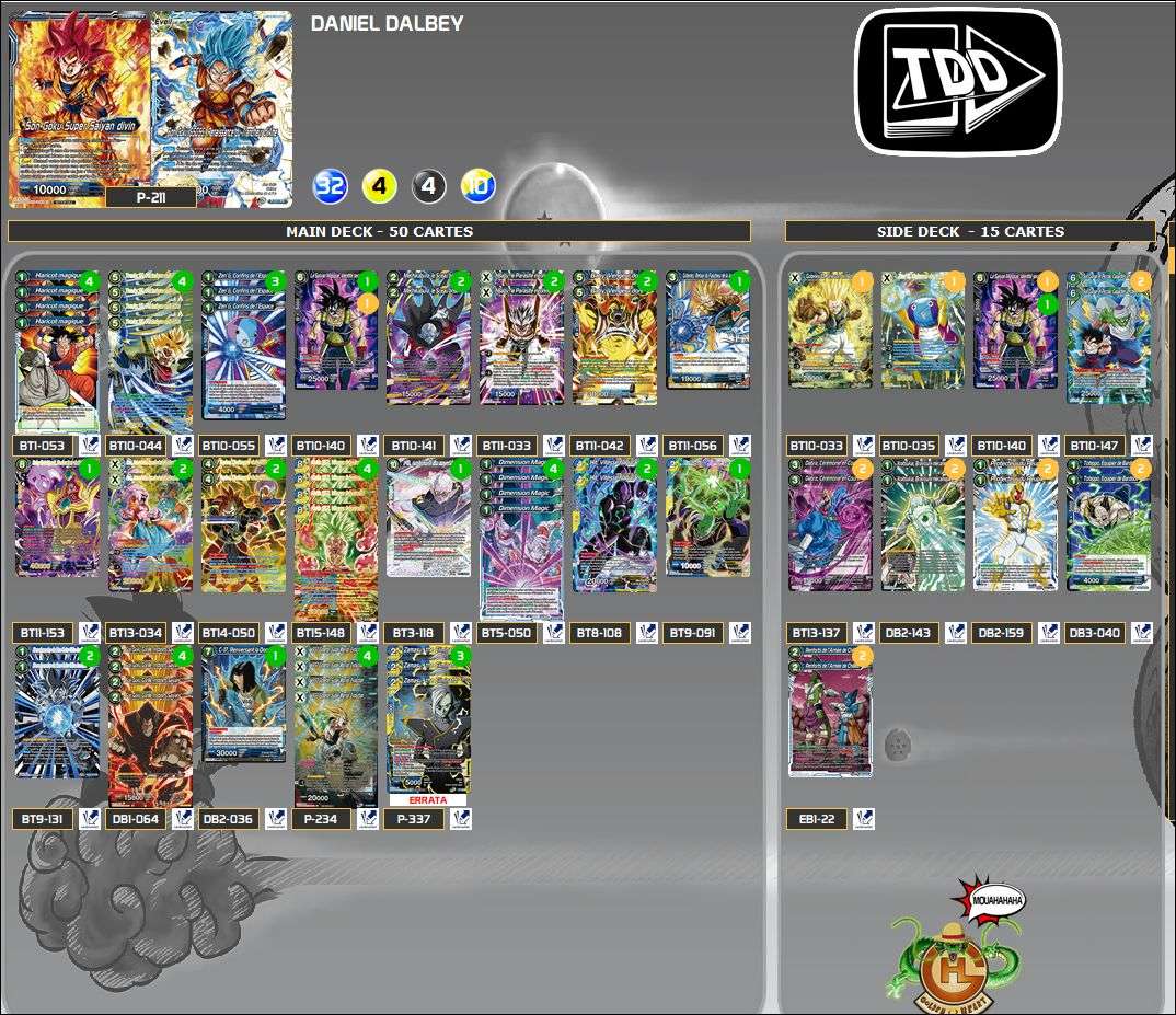 Decklist de Daniel Dalbey