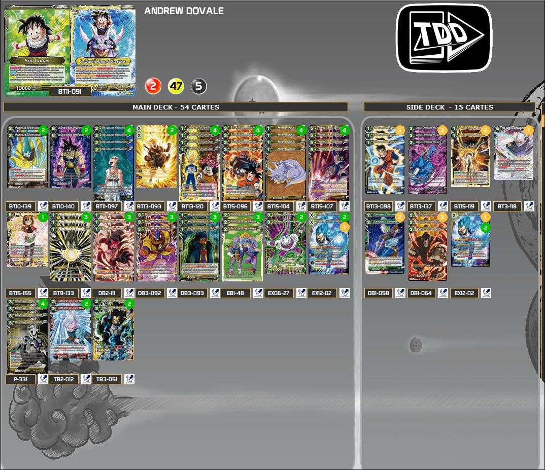 Decklist image · Andrew Dovale