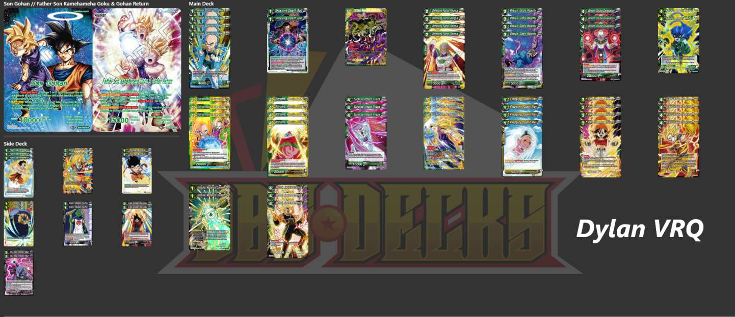 Decklist de Dylan VRQ
