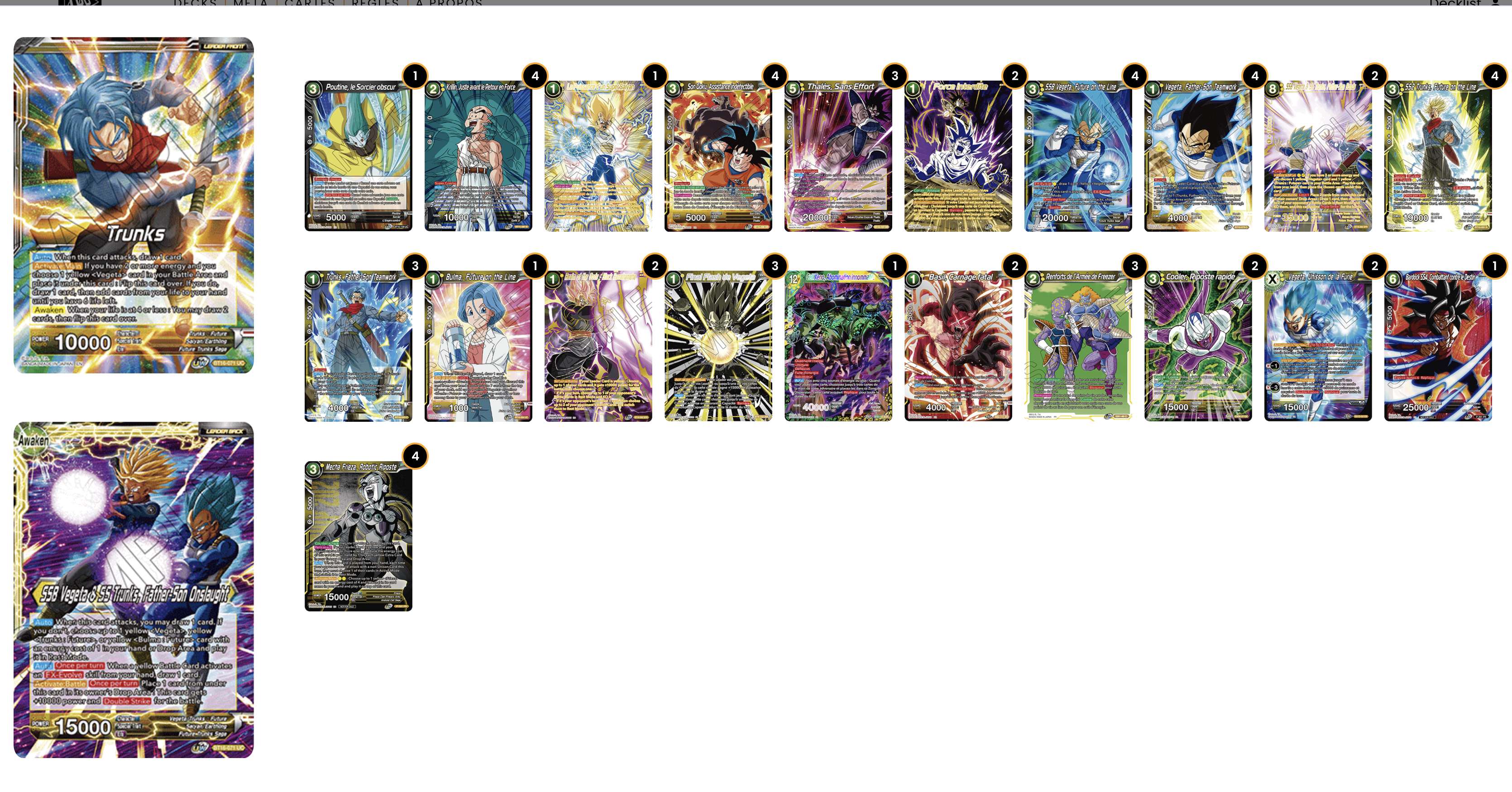 Decklist de Mert Dalmis