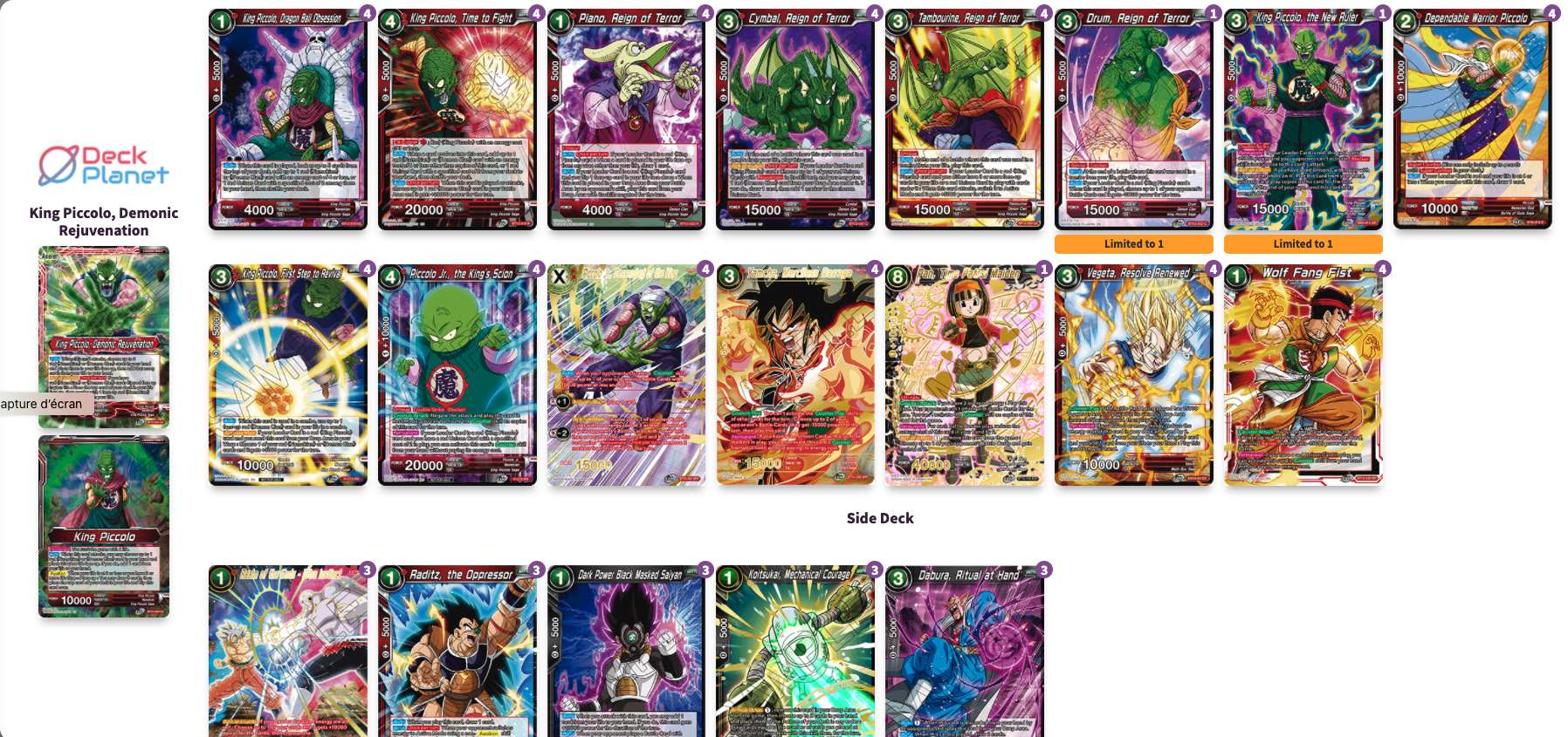 Decklist image · Eddie St Hilaire