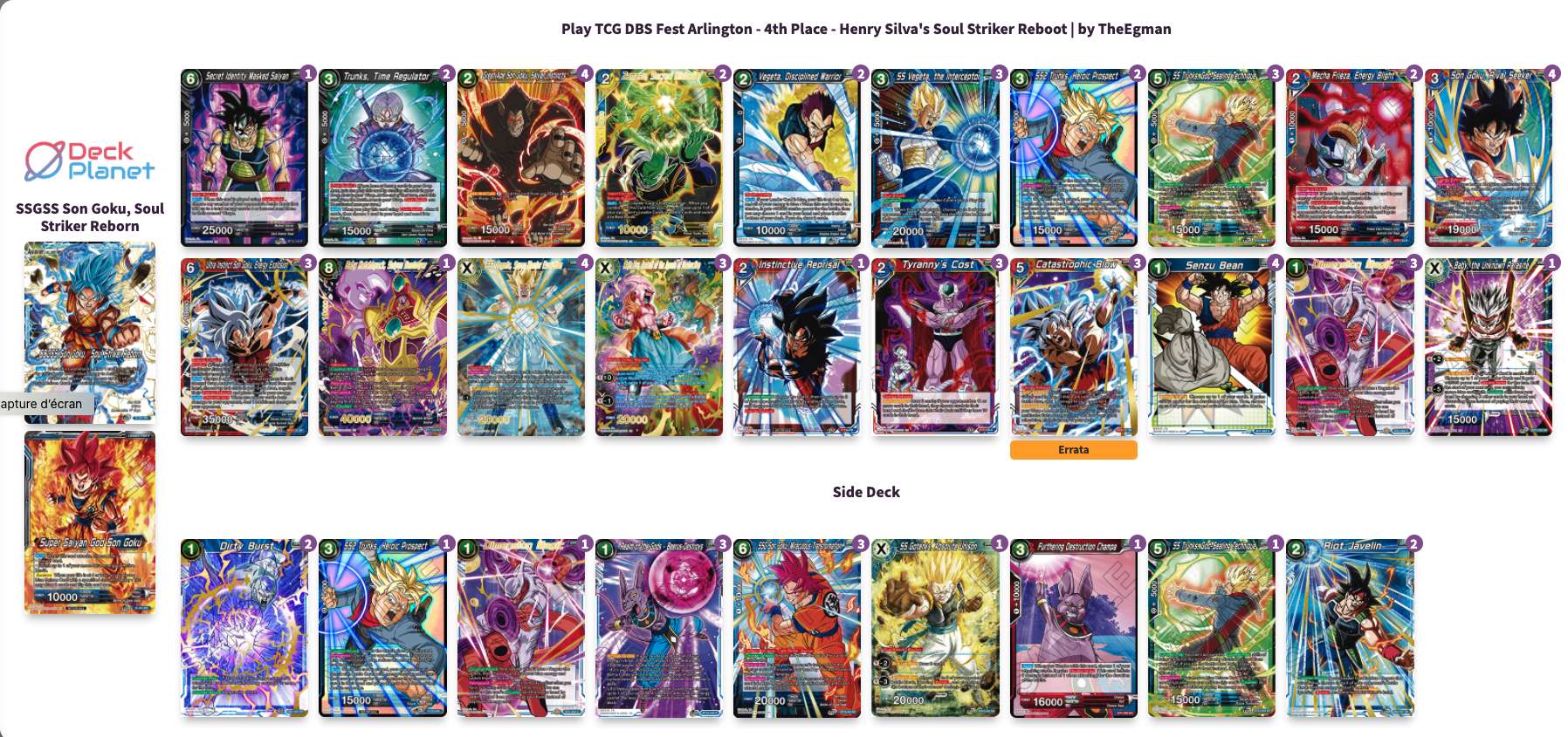 Decklist image · Henry Silva