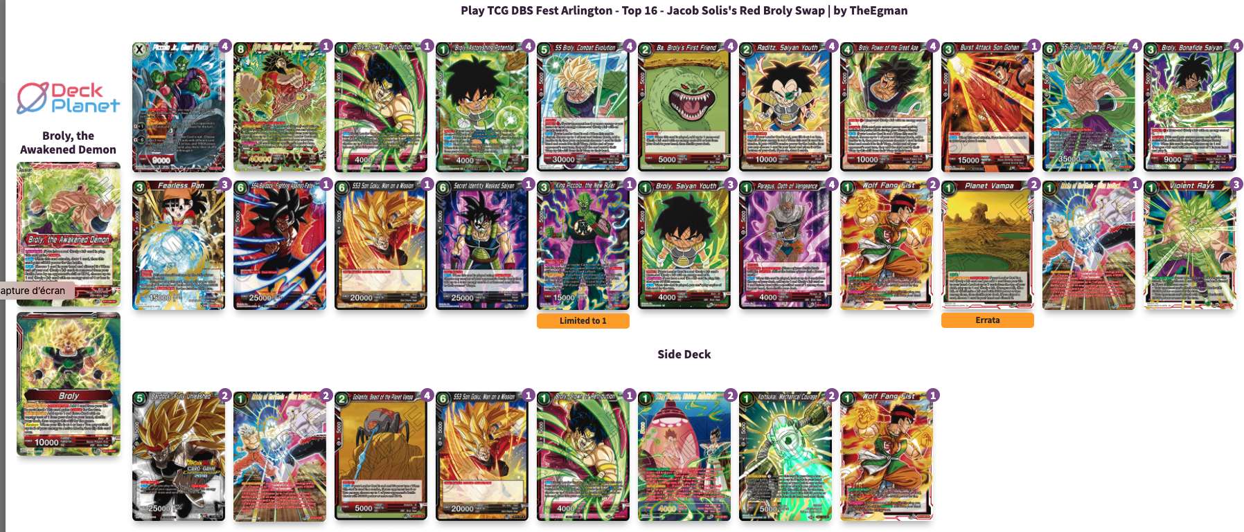 Decklist image · Jacob Solis