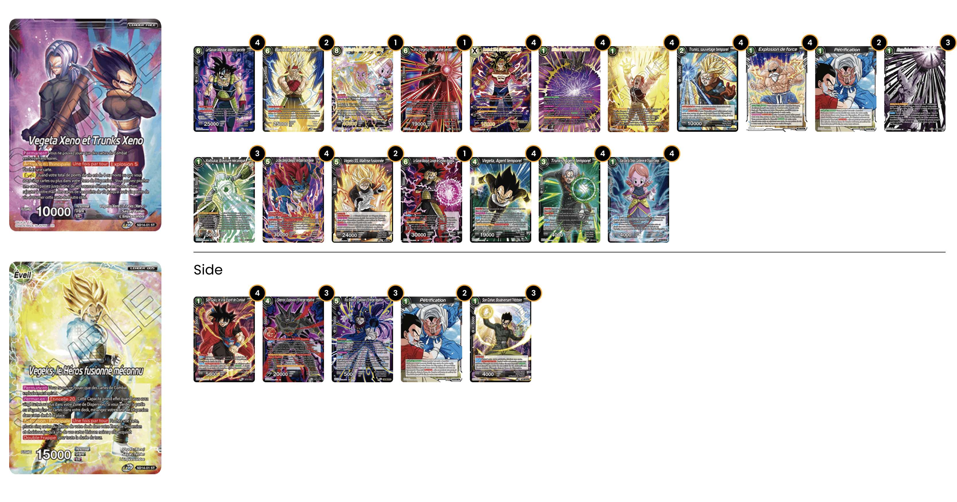 Decklist de Guillaume Leclercq