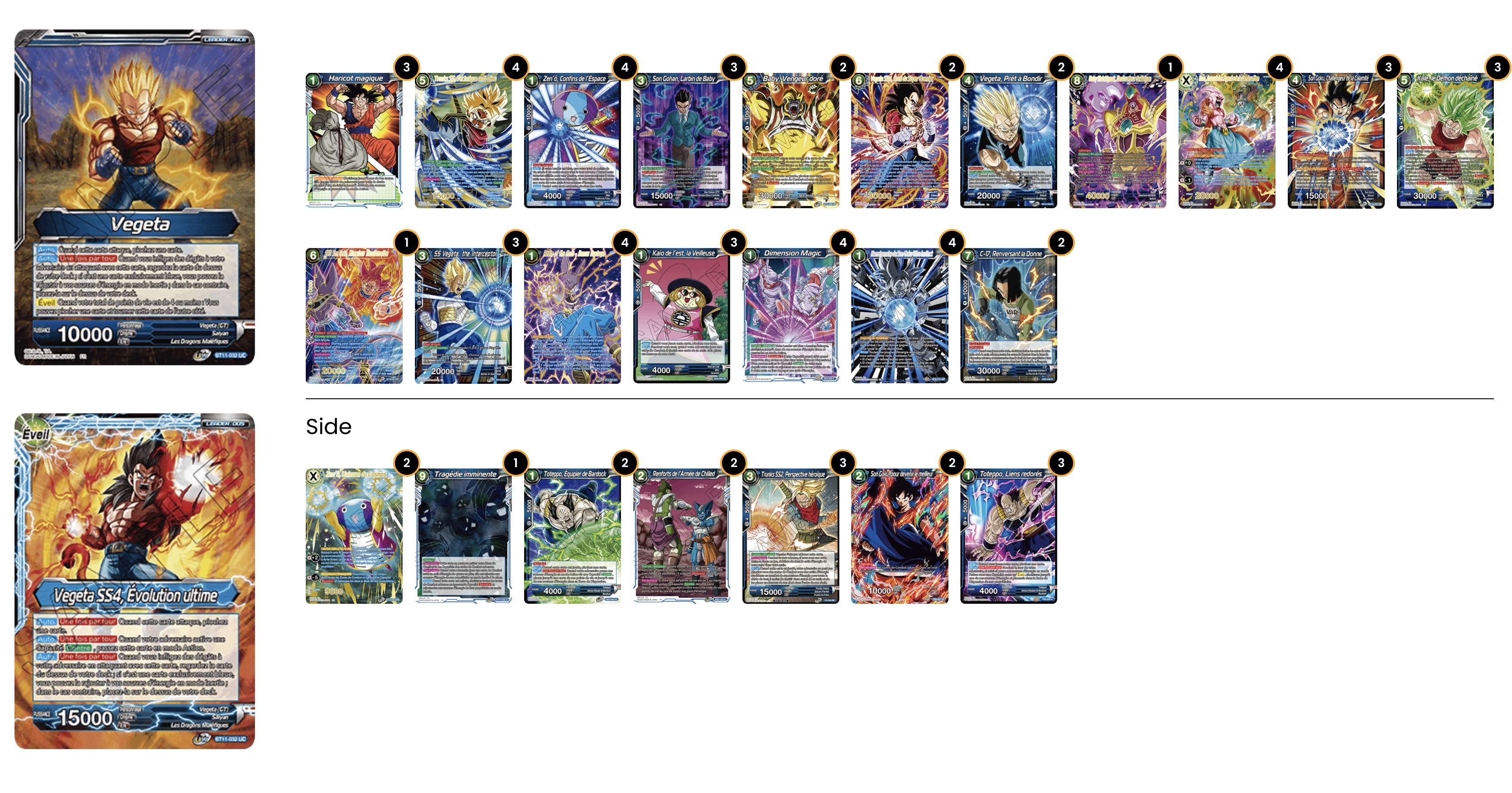 Decklist de François Lippe