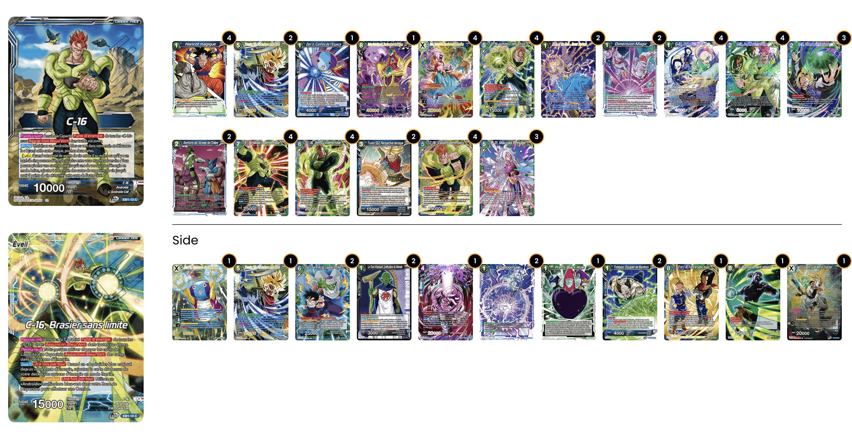 Decklist de Theo Rodriguez