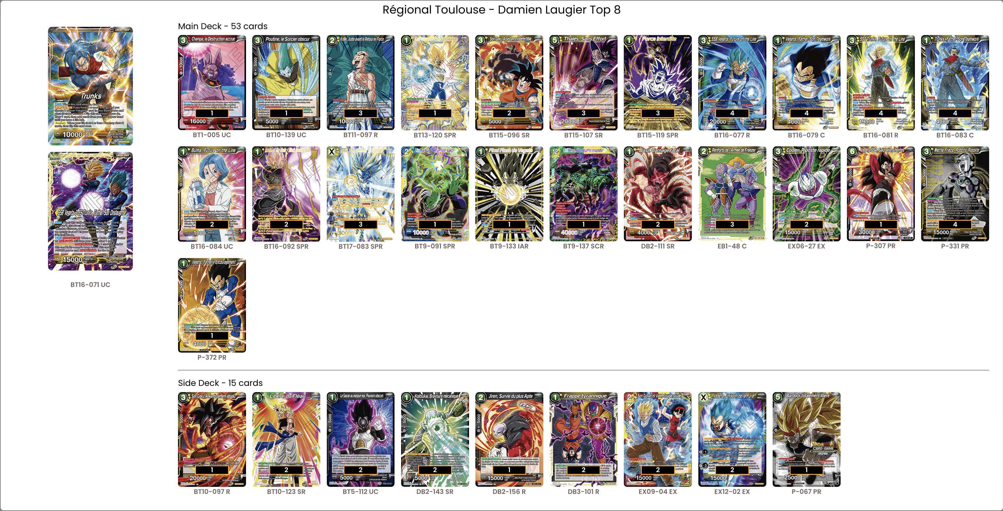 Decklist image · Damien Laugier