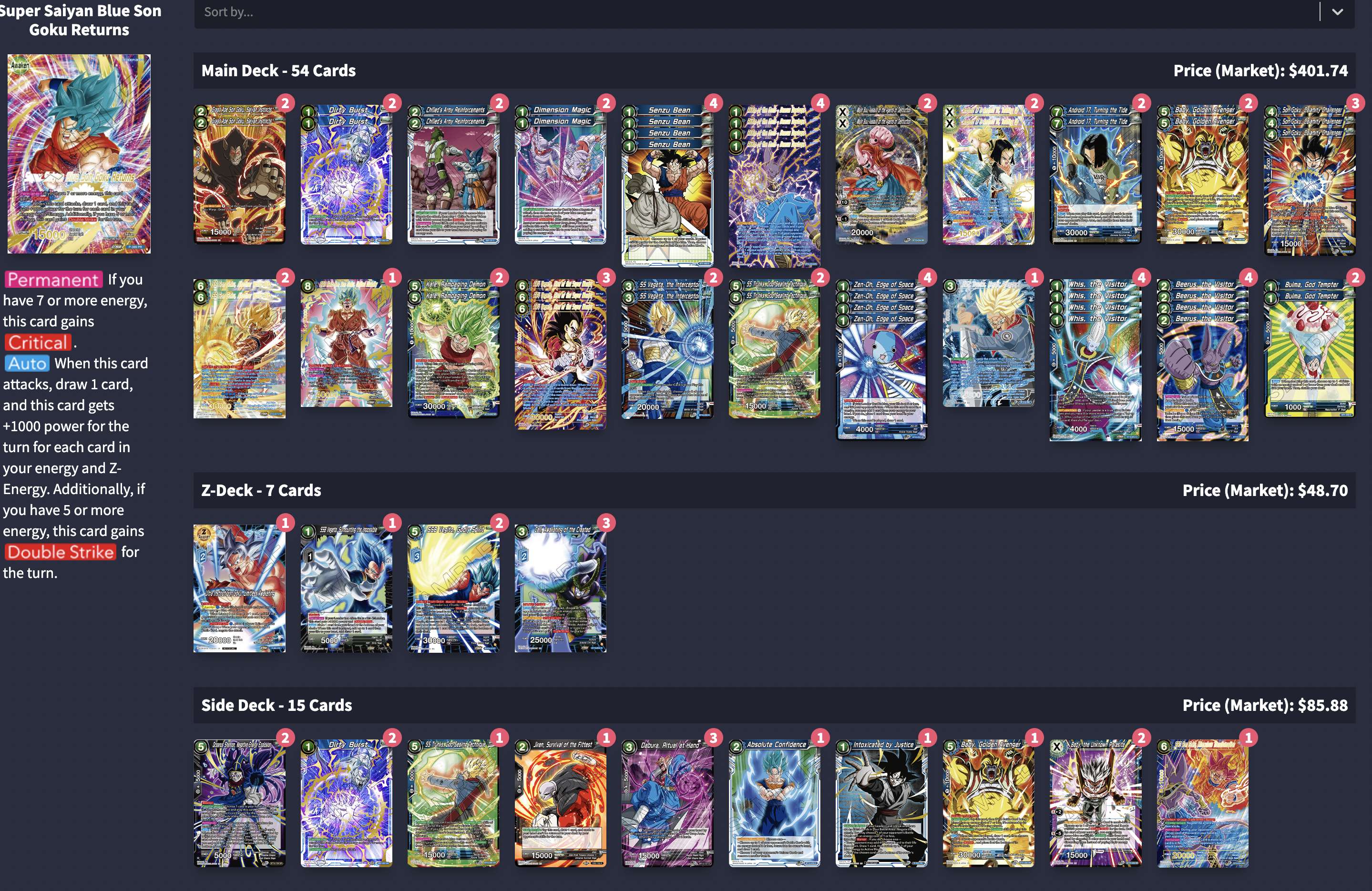 Decklist de Bryan Samuel