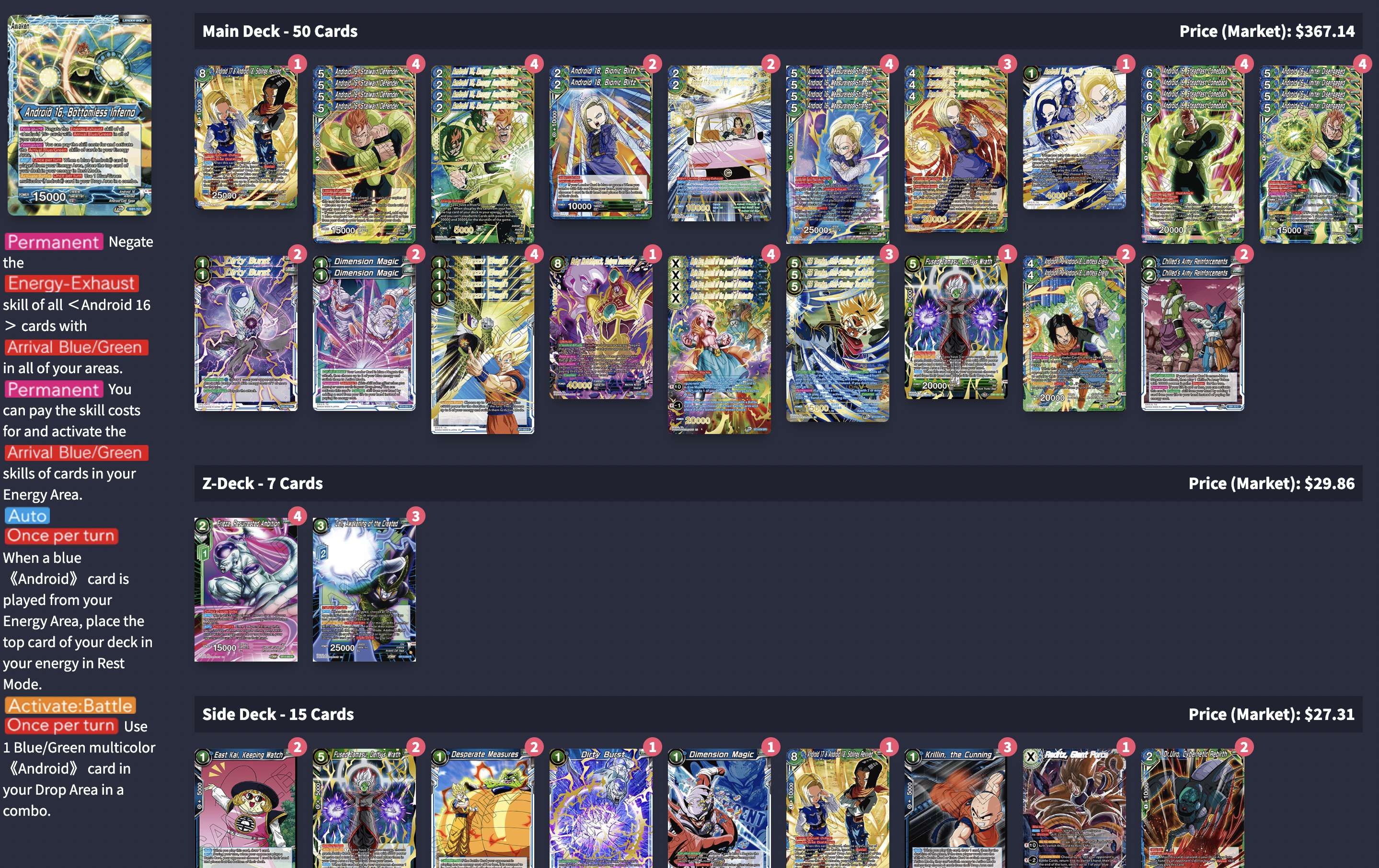 Decklist de Jared Lopez