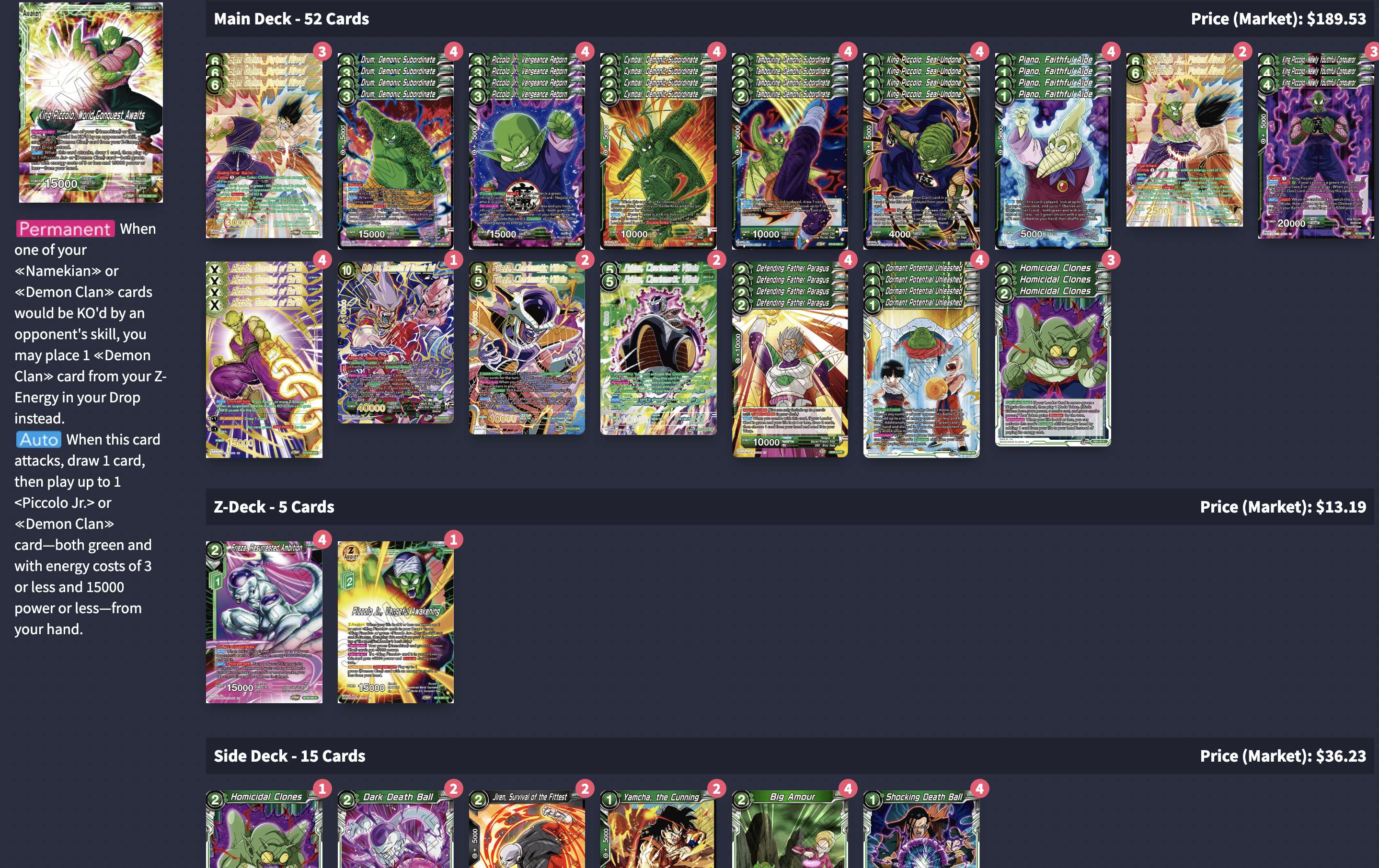 Decklist image · Esteban Perez