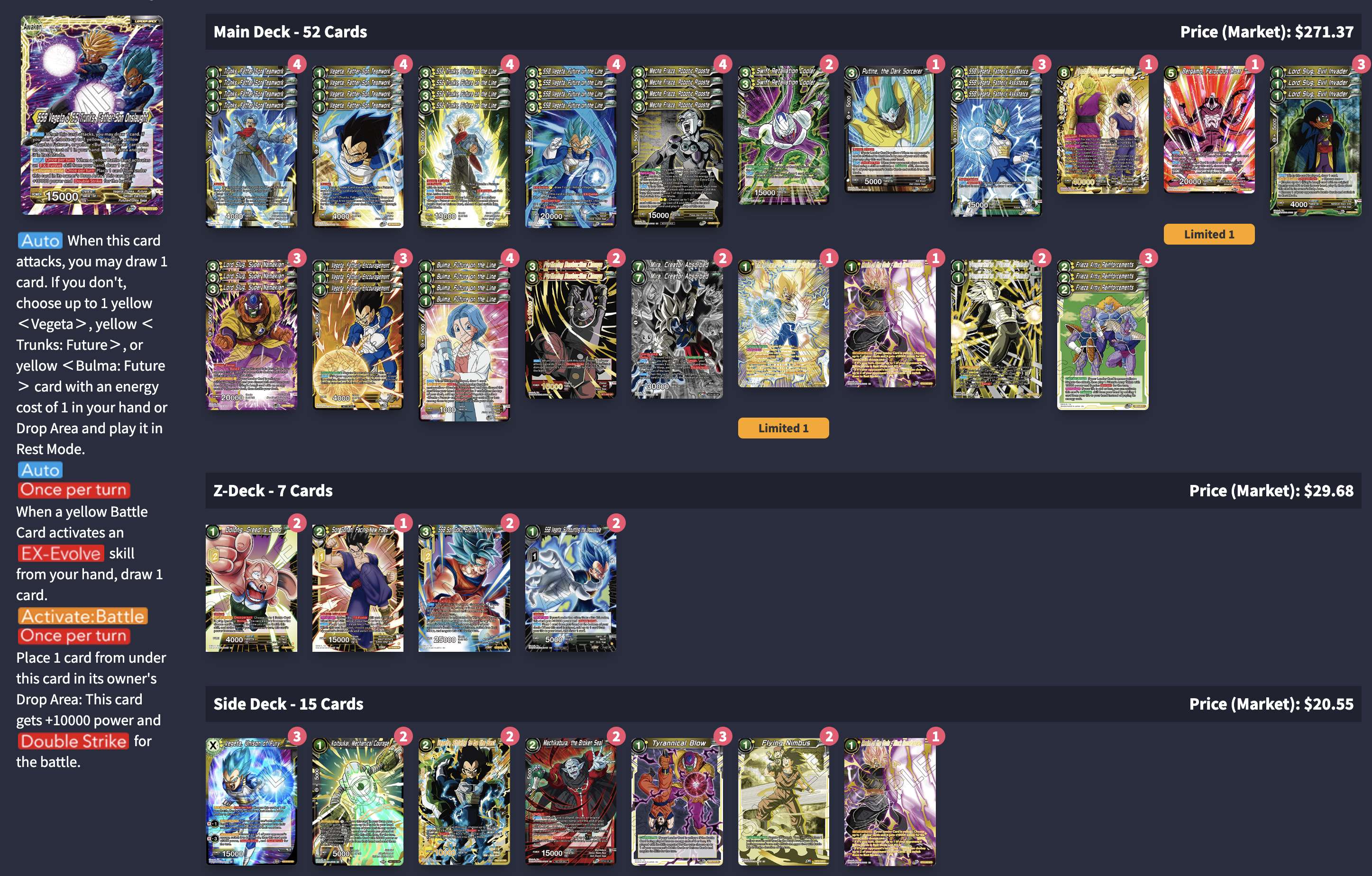 Decklist image · Oton Lau