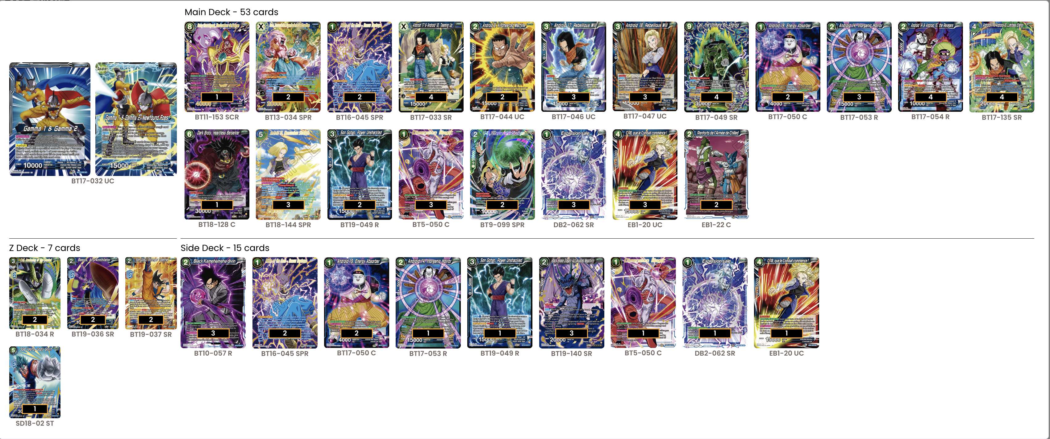 Decklist de Brandon Crutchfield