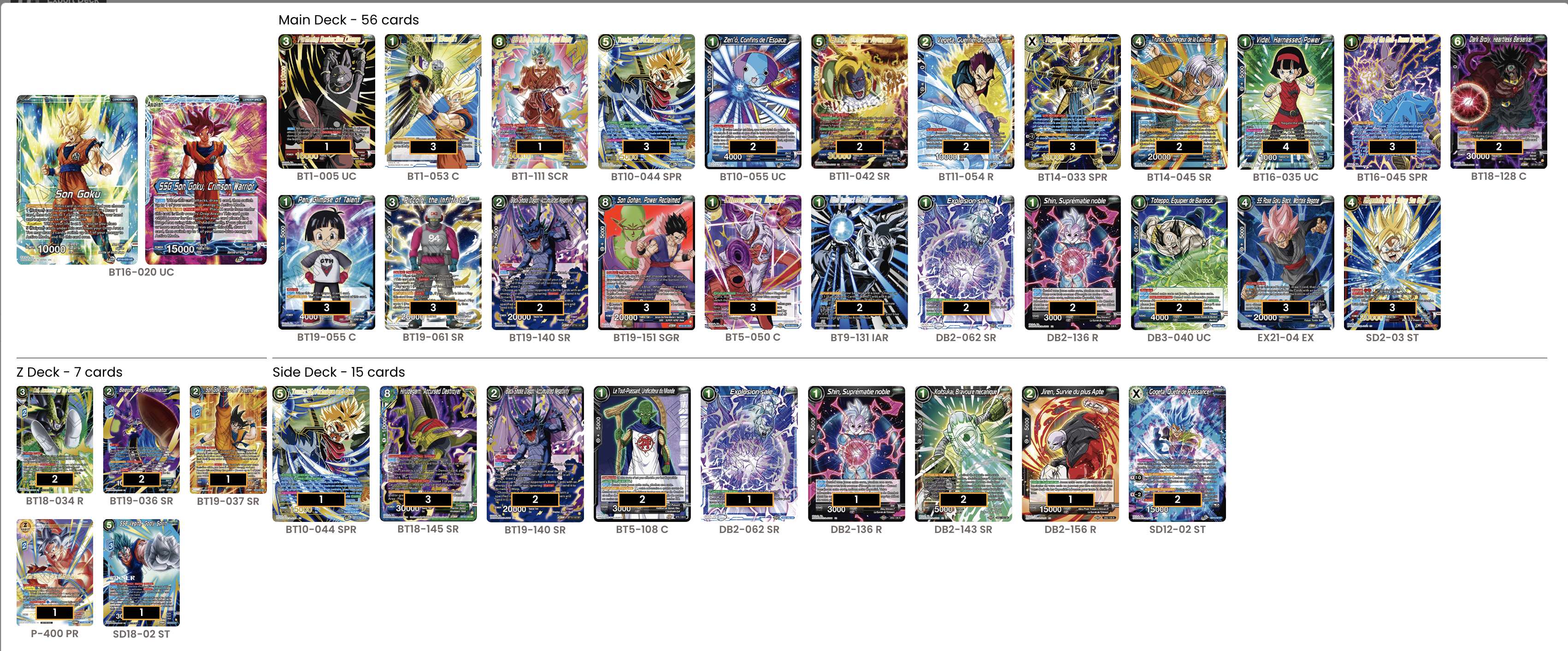 Decklist de Jonathan Rodriguez