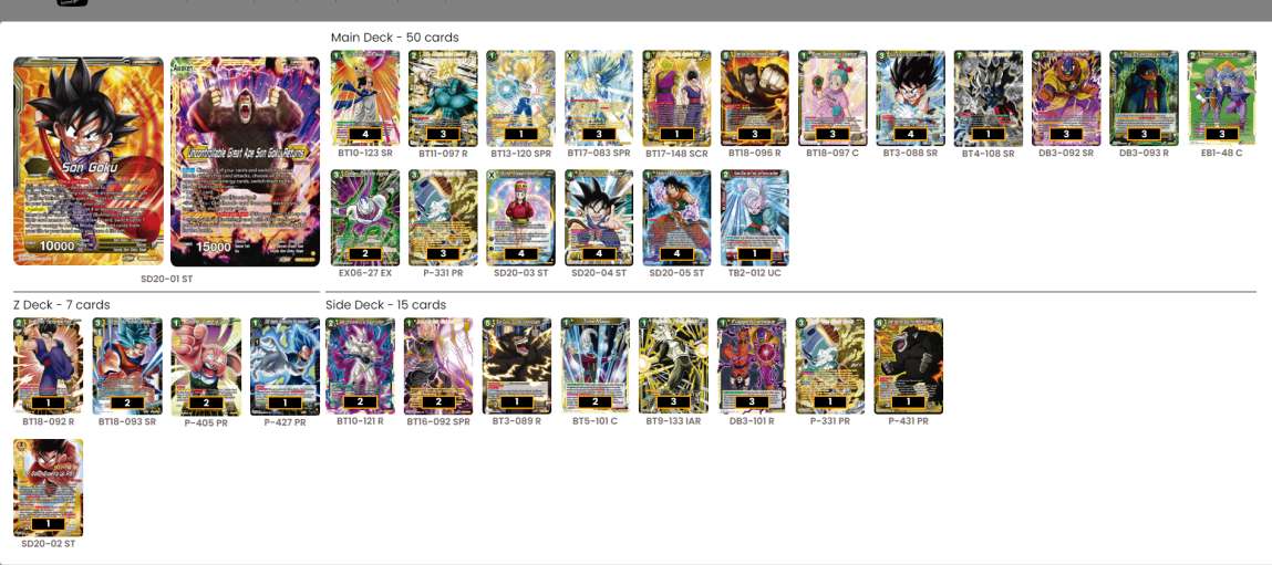 Decklist image · Richard Azario