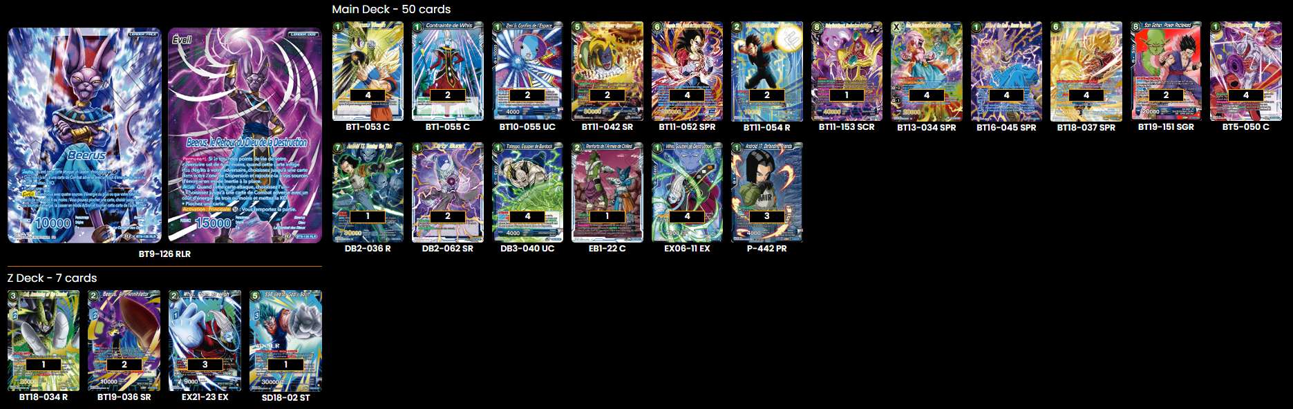 Decklist de Michael Kerrick