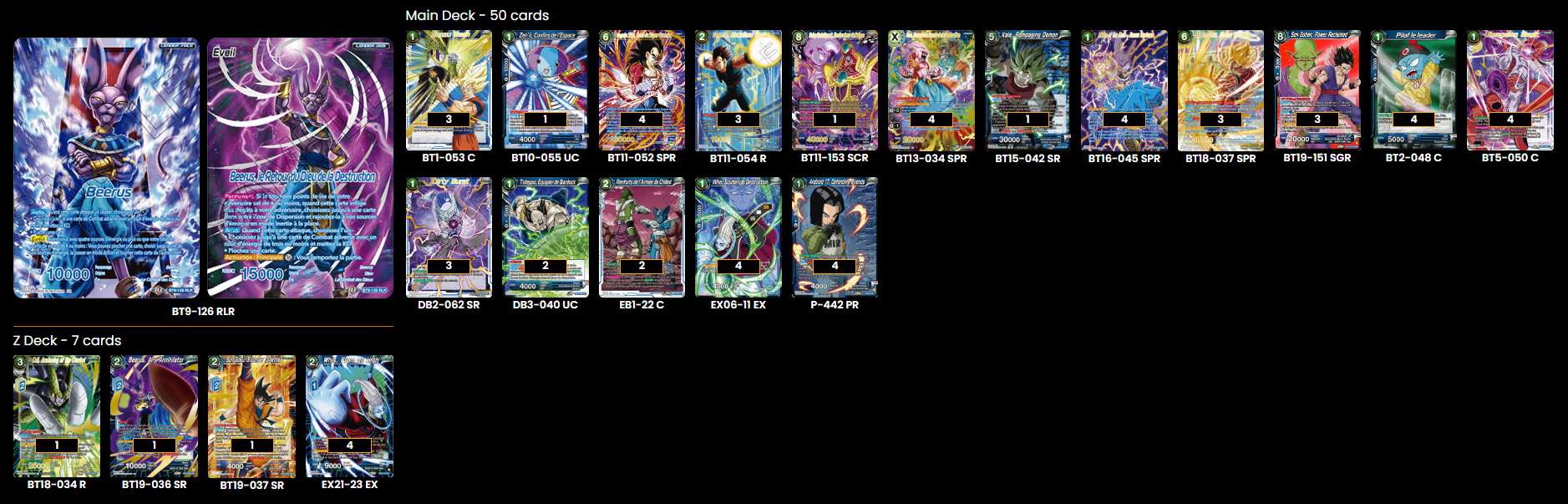 Decklist de Daniel Cisneros