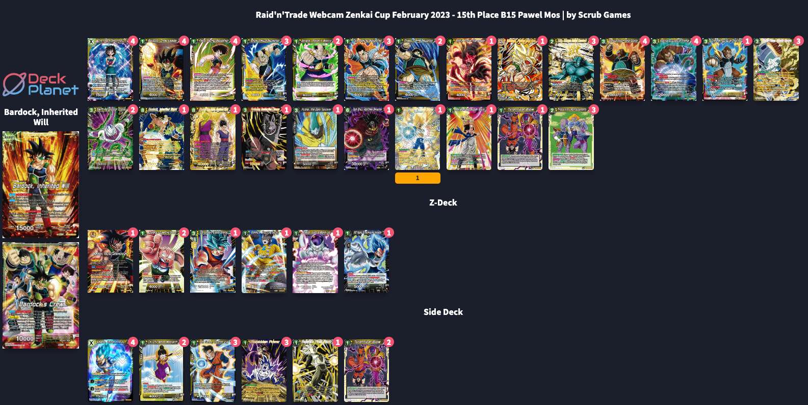 Decklist image · Pawel Mos