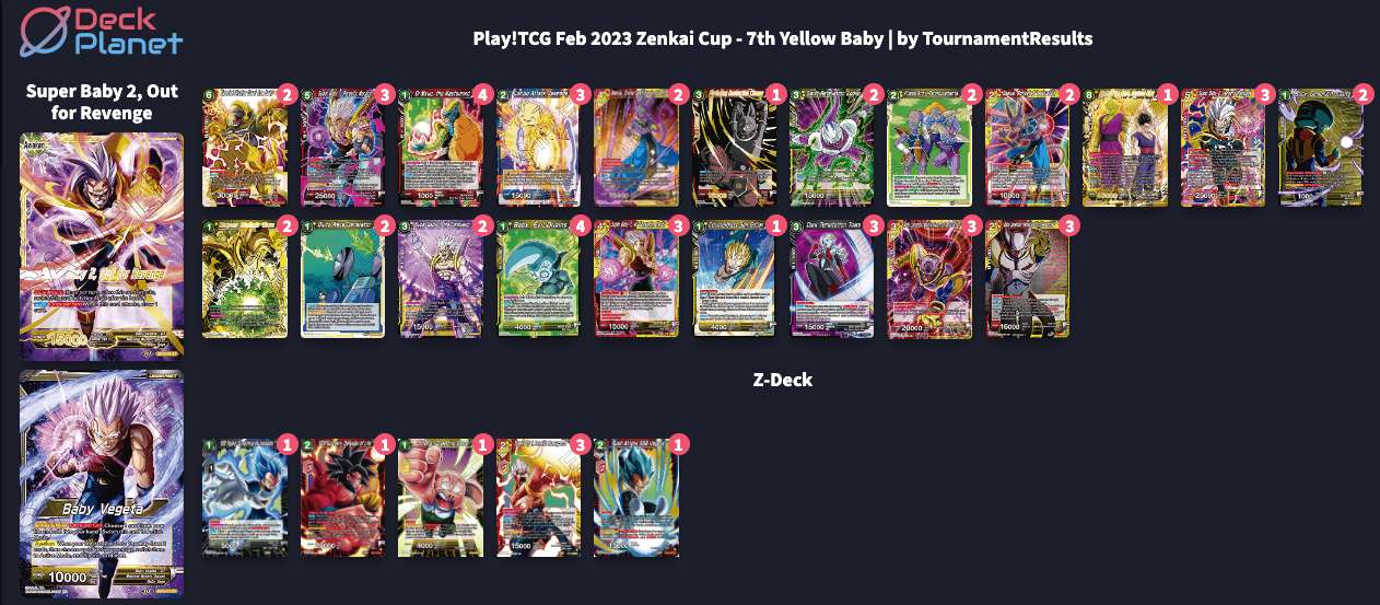Decklist de Akrem Mensur