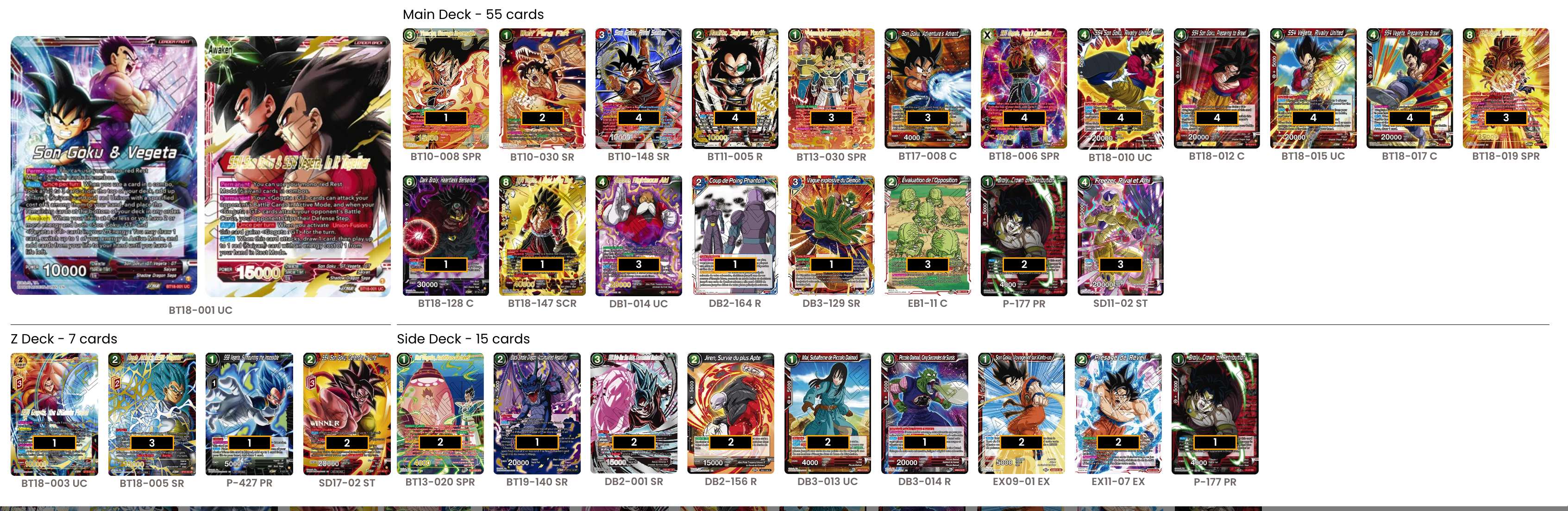 Decklist de Alex Foufelle