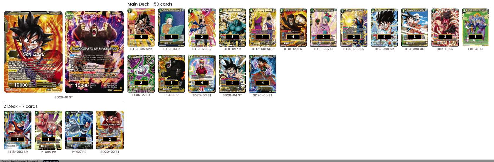 Decklist image · FEDERICO ZACCA