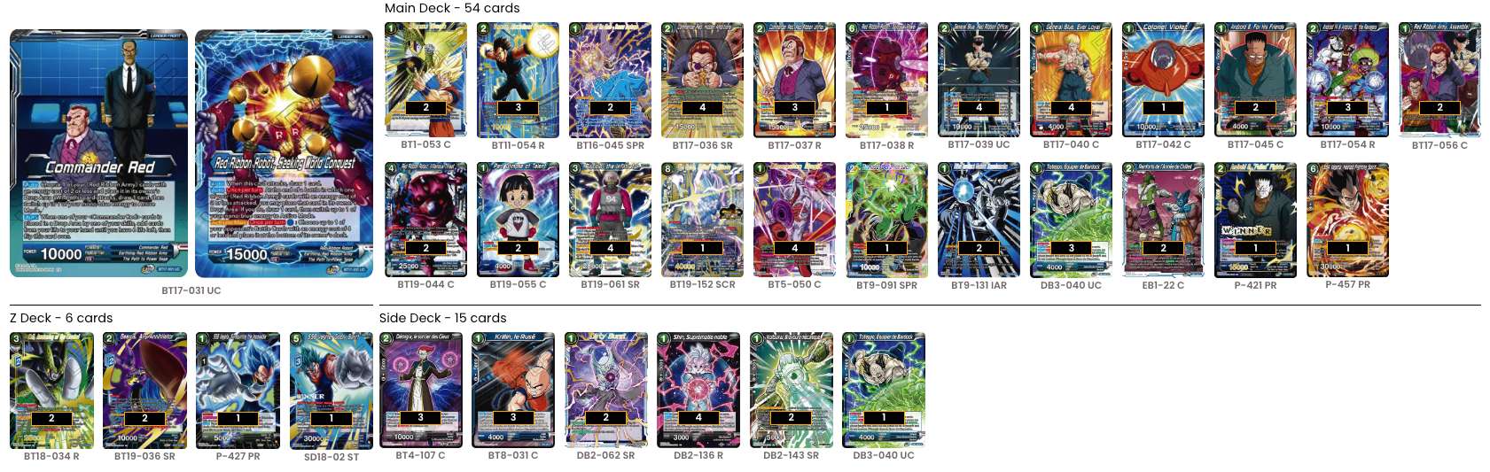 Decklist image · Alexander Lawrence