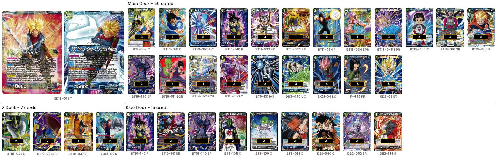 Decklist de Maverick Steele