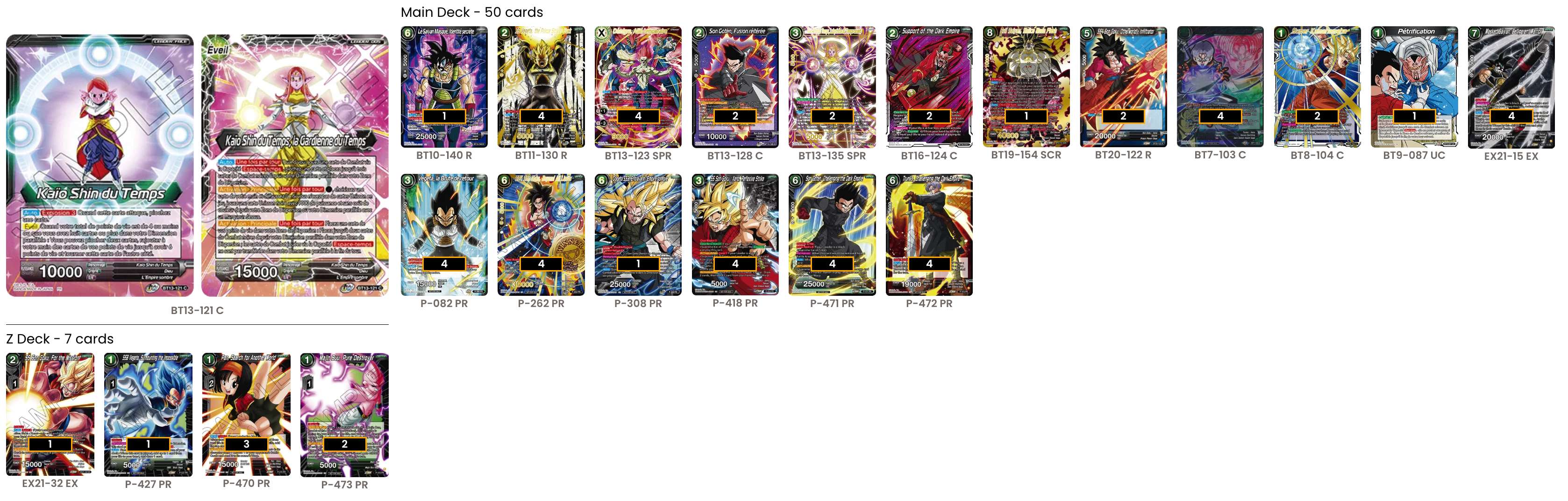 Decklist de Jorge Gomez