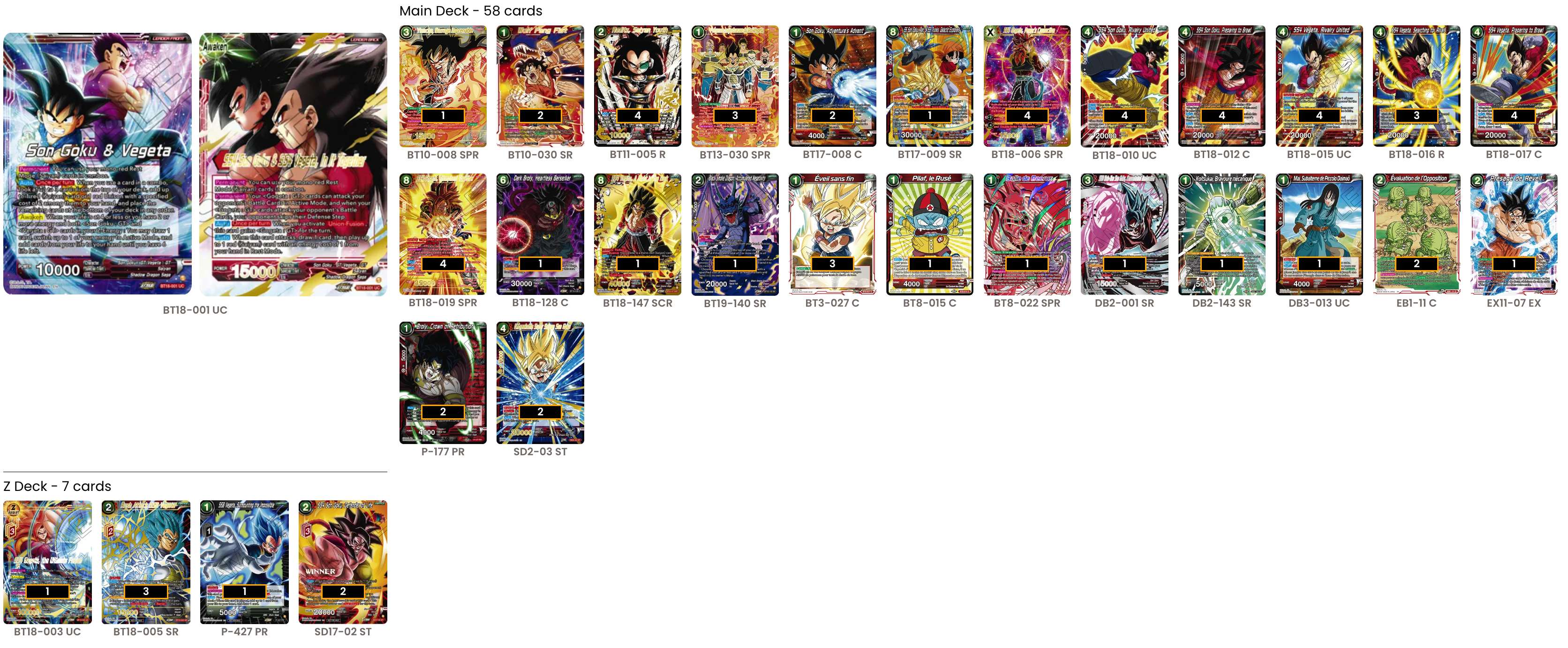 Decklist de Felipe Ignacio Astudillo