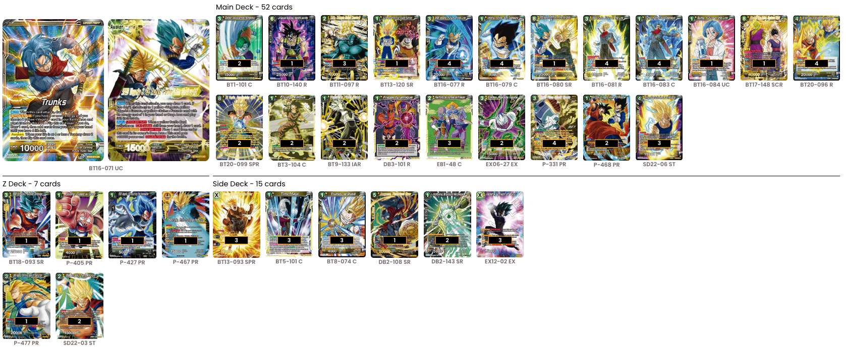 Decklist de Jake Wheeler