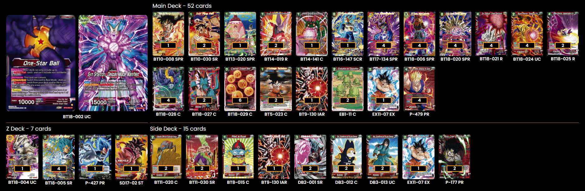 Decklist image · Jérémy Rossignol