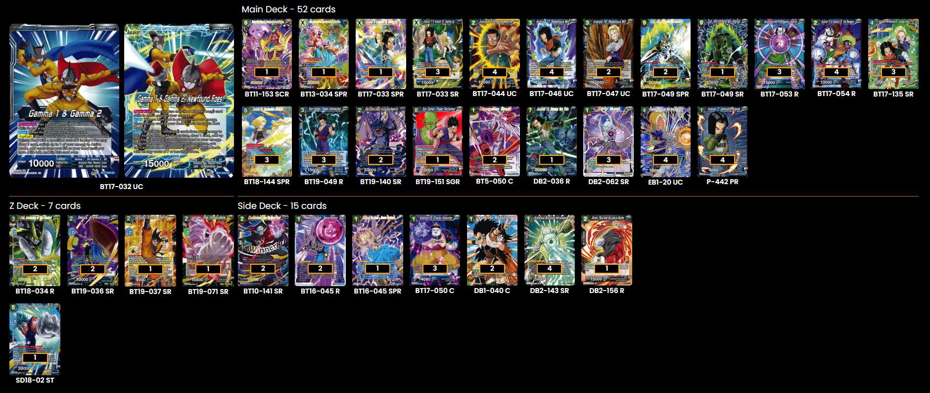 Decklist image · Sylvain Piscaglia