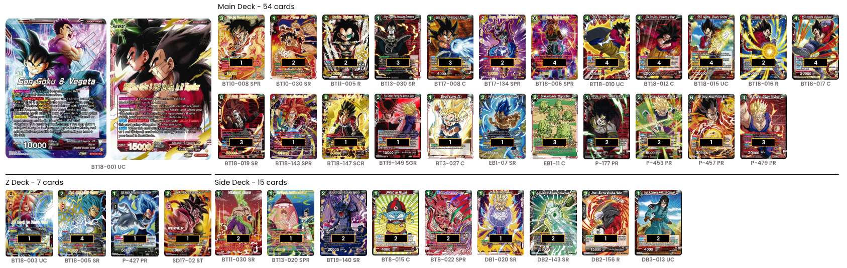 Decklist de Jeremy Goodwin