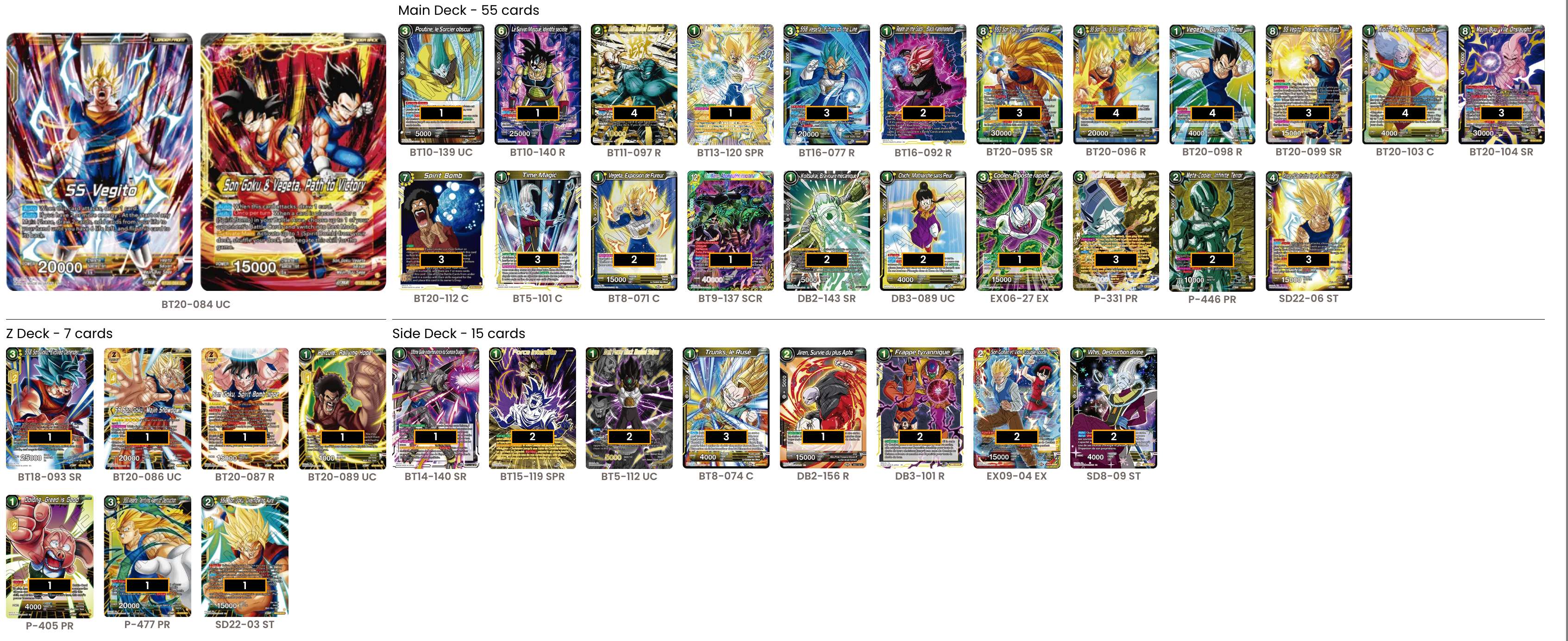 Decklist image · Ludovic Robinot