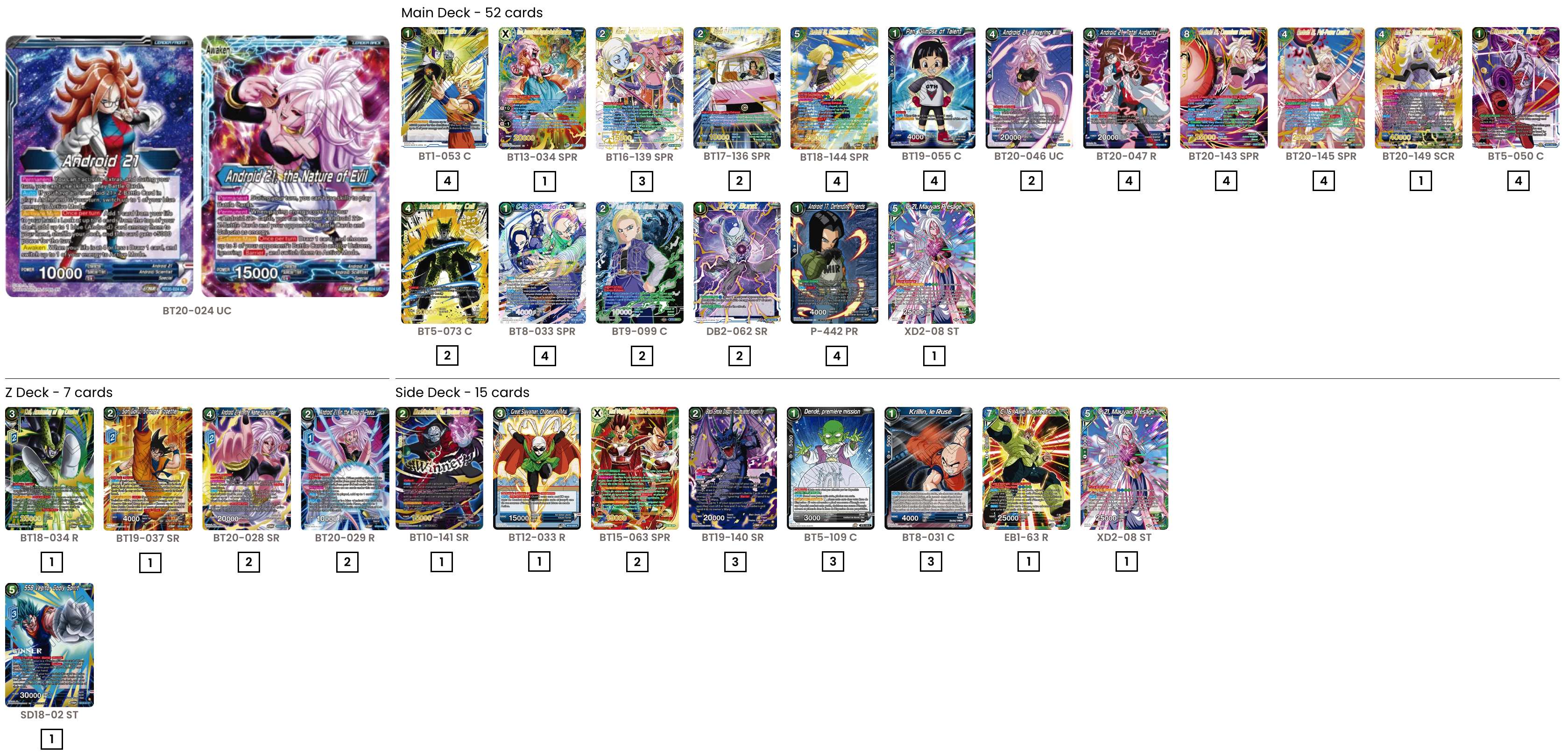 Decklist image · Maxime Veau