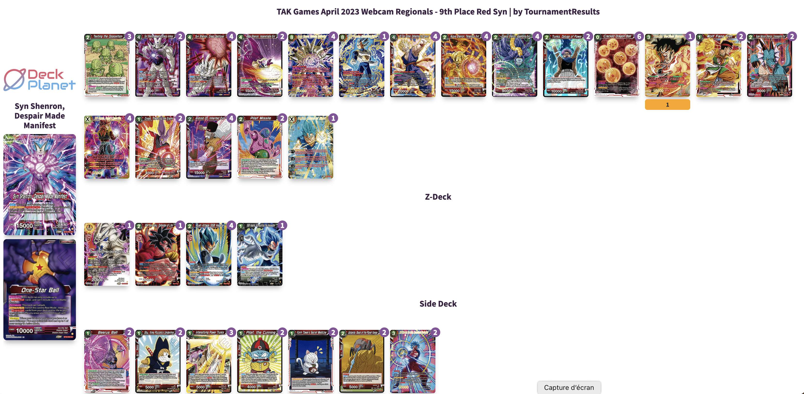 Decklist de Kevin Nayda