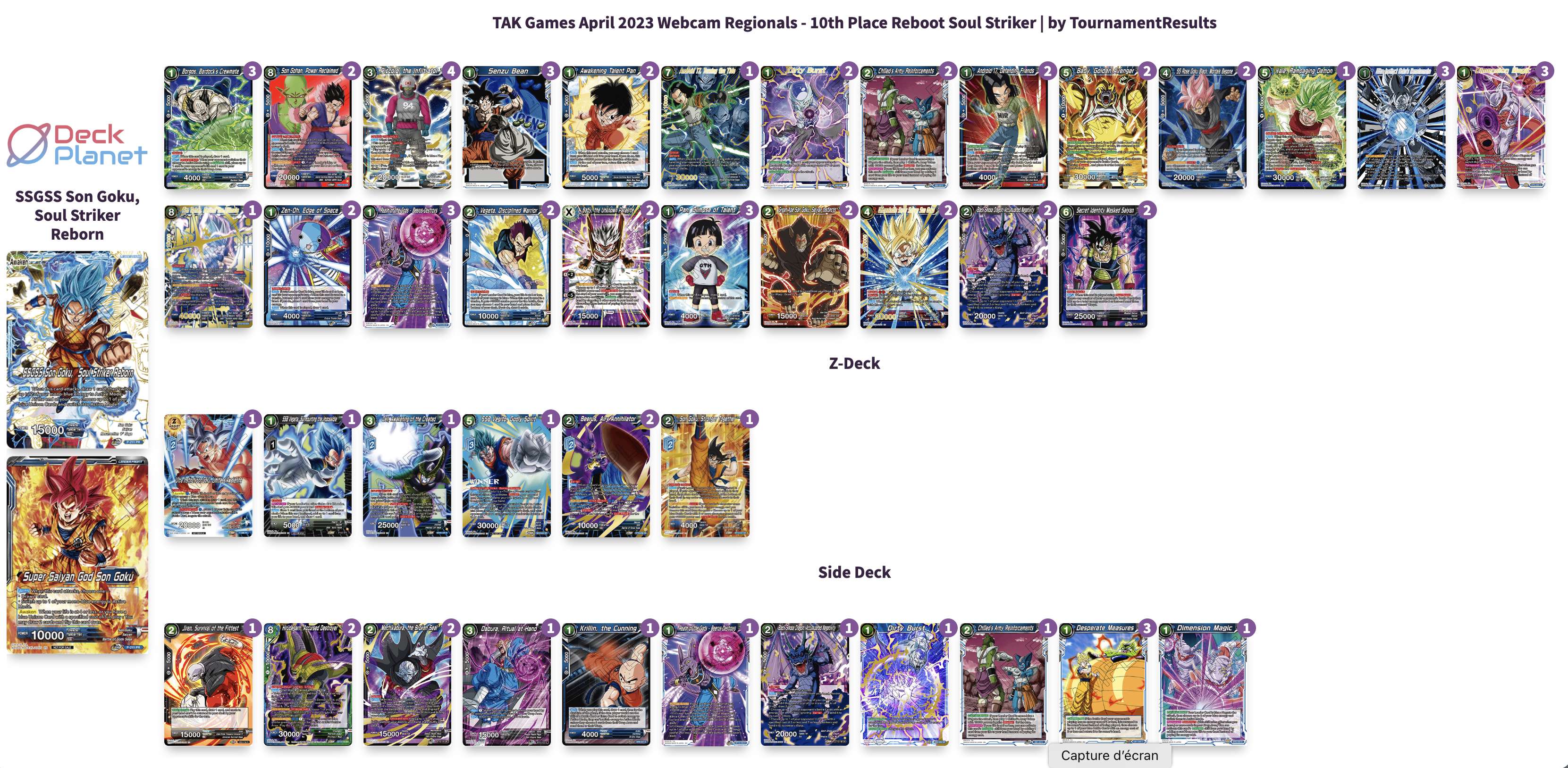 Decklist image · Blake Miles