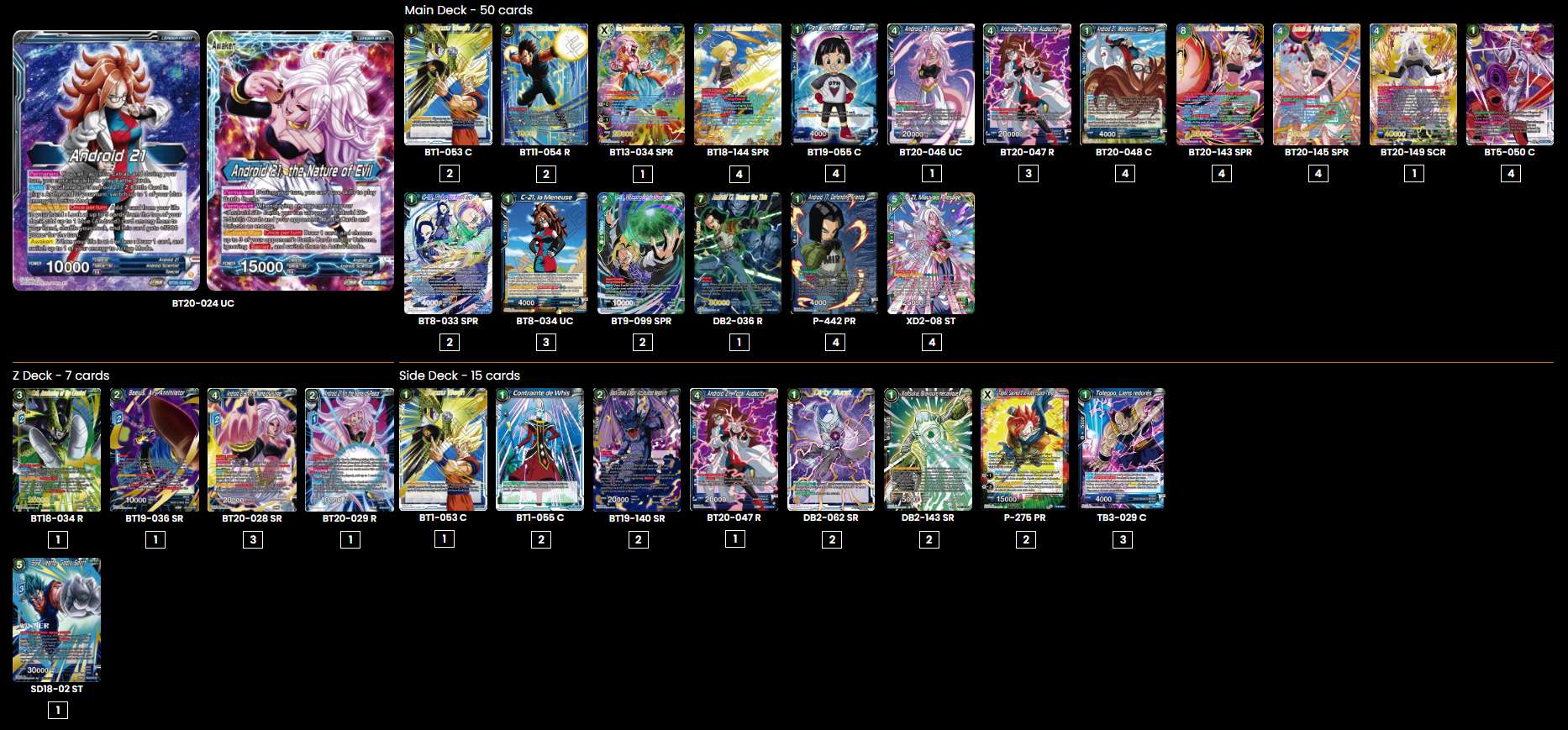 Decklist image · Jérôme  Lefevre