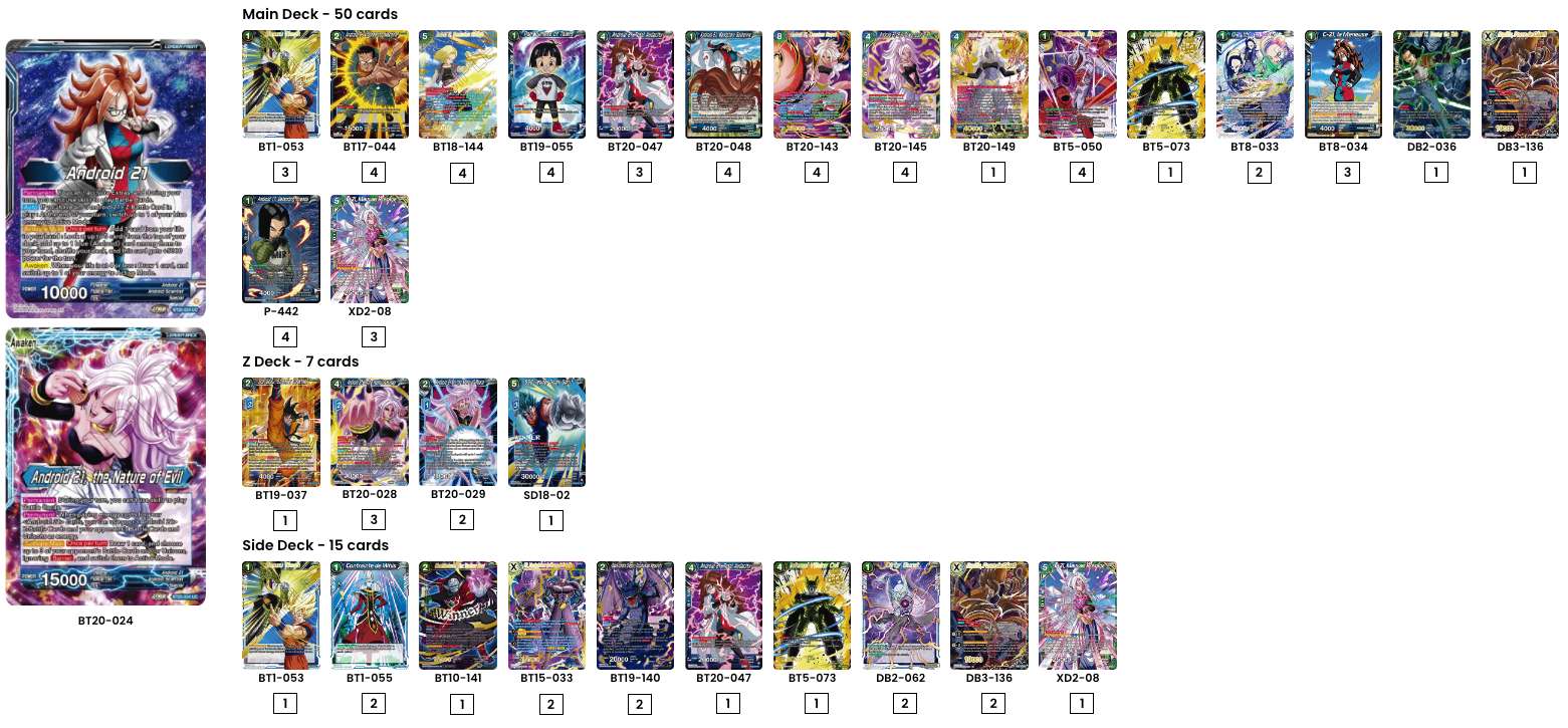 Decklist image · Jerome Lefevre