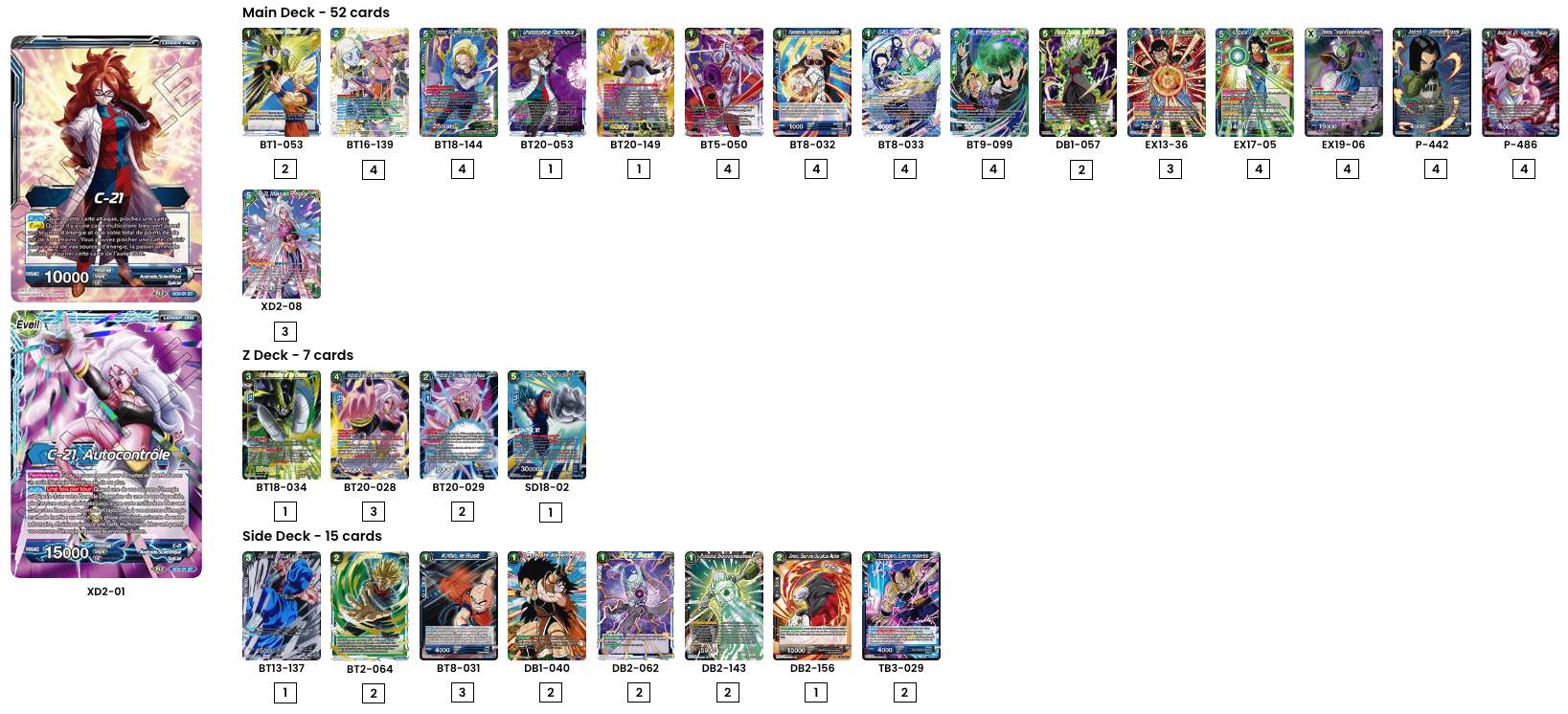 Decklist de Esteban Perez