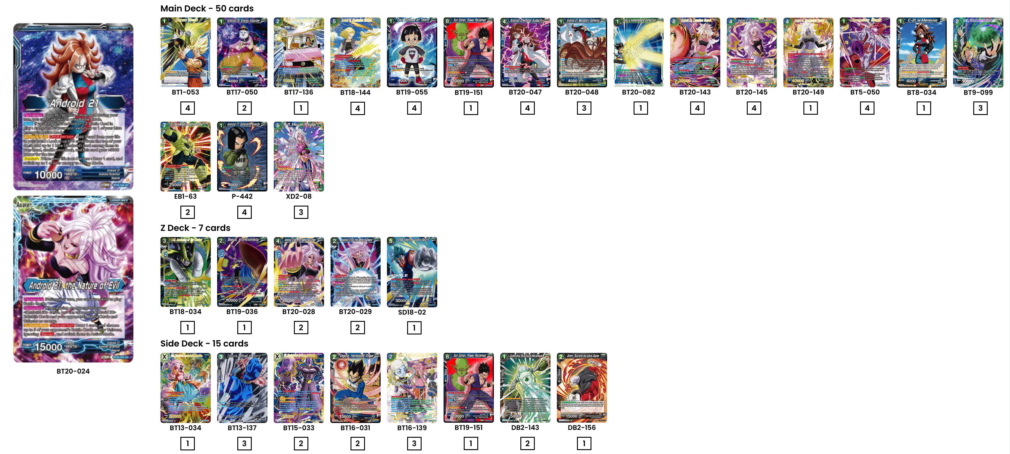 Decklist image · Ismael Rotger