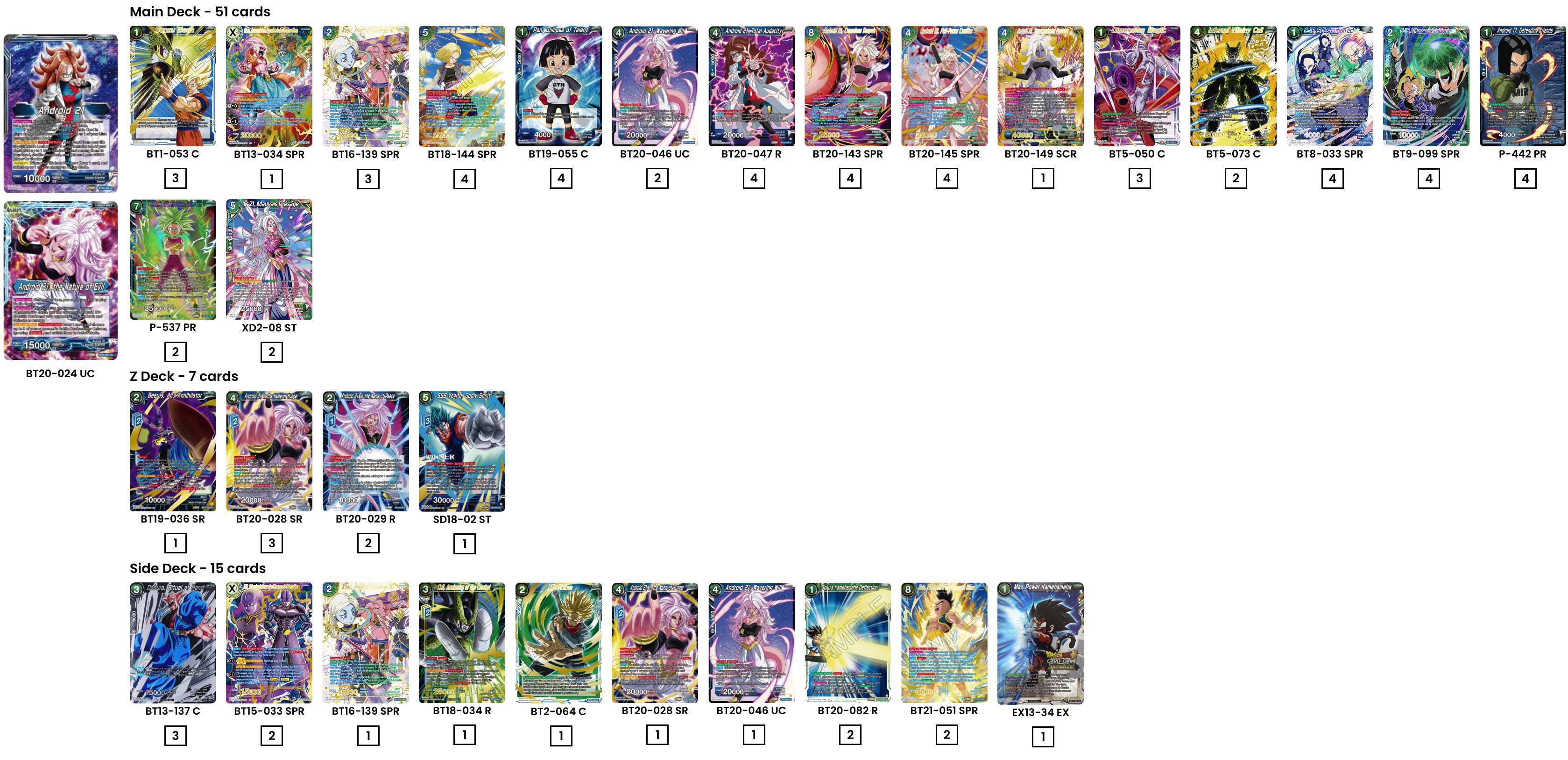 Decklist image · Sébastien Brulon