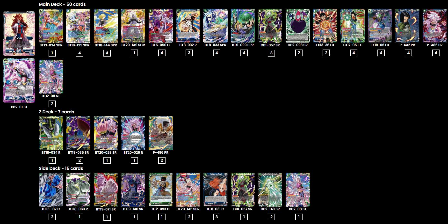 Decklist de Jared Lopez