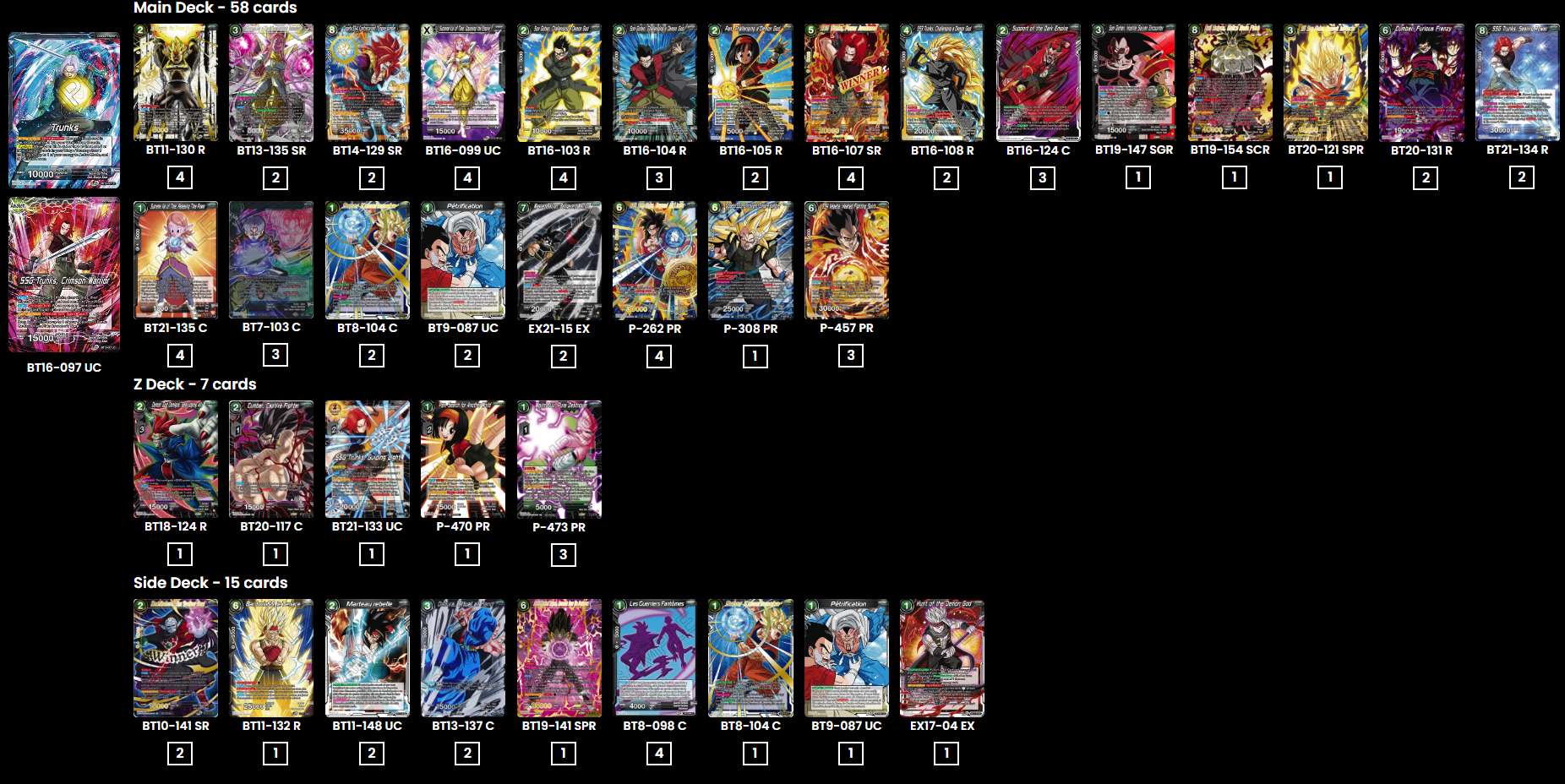 Decklist image · Jonathan Peterson 