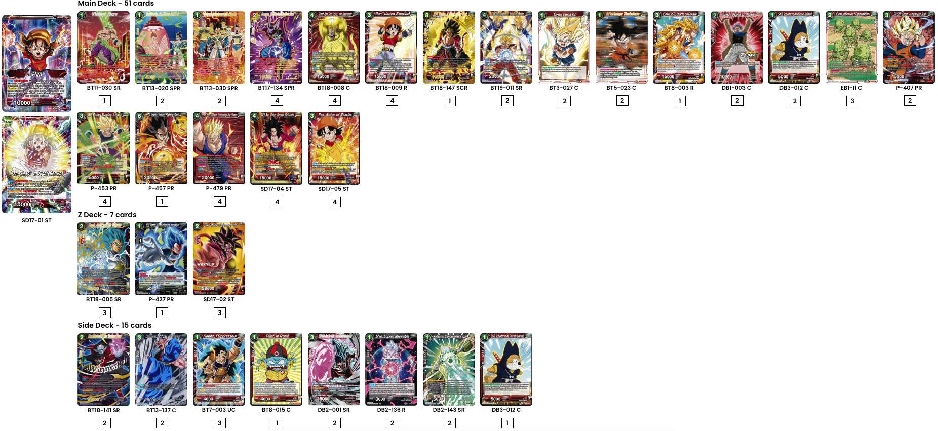 Decklist image · Antonio Matamoros Gomez