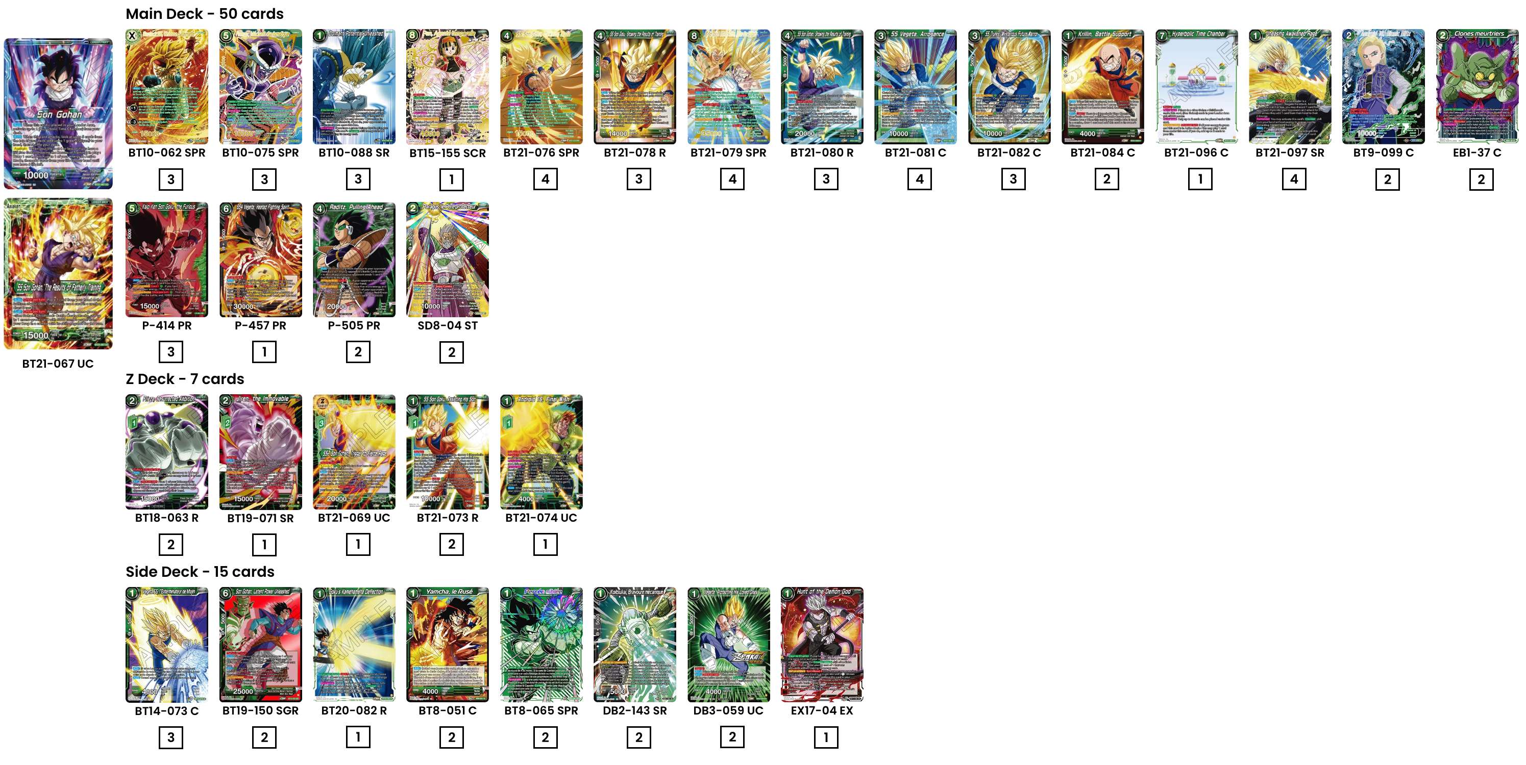 Decklist image · BRENDON LABBE