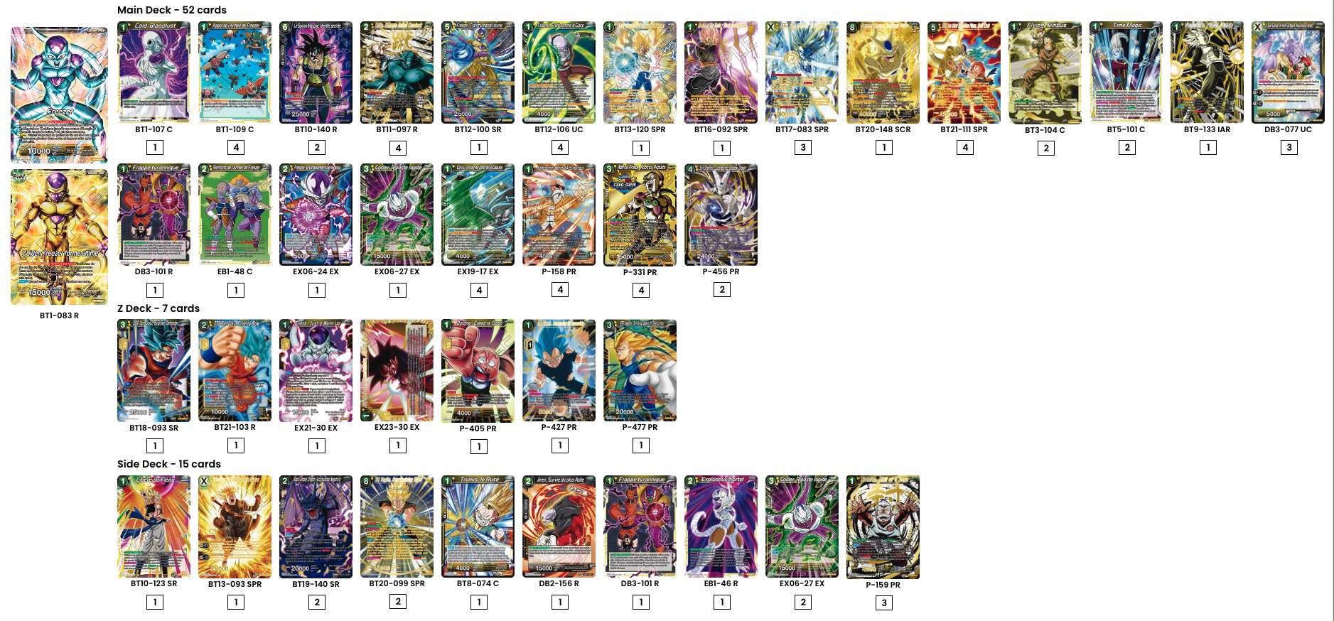 Decklist image · Peter Dance