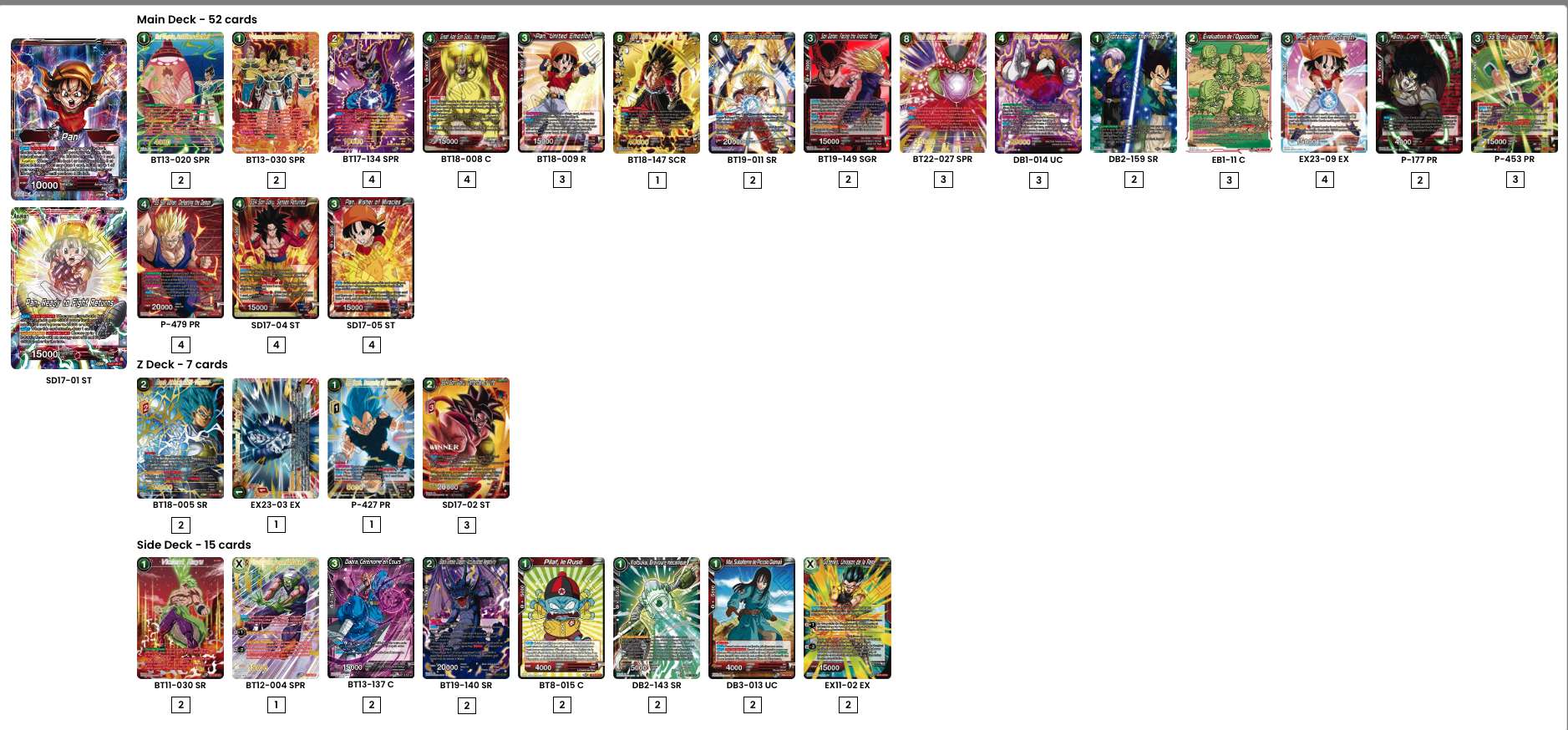 Decklist image · Rafael Urbano